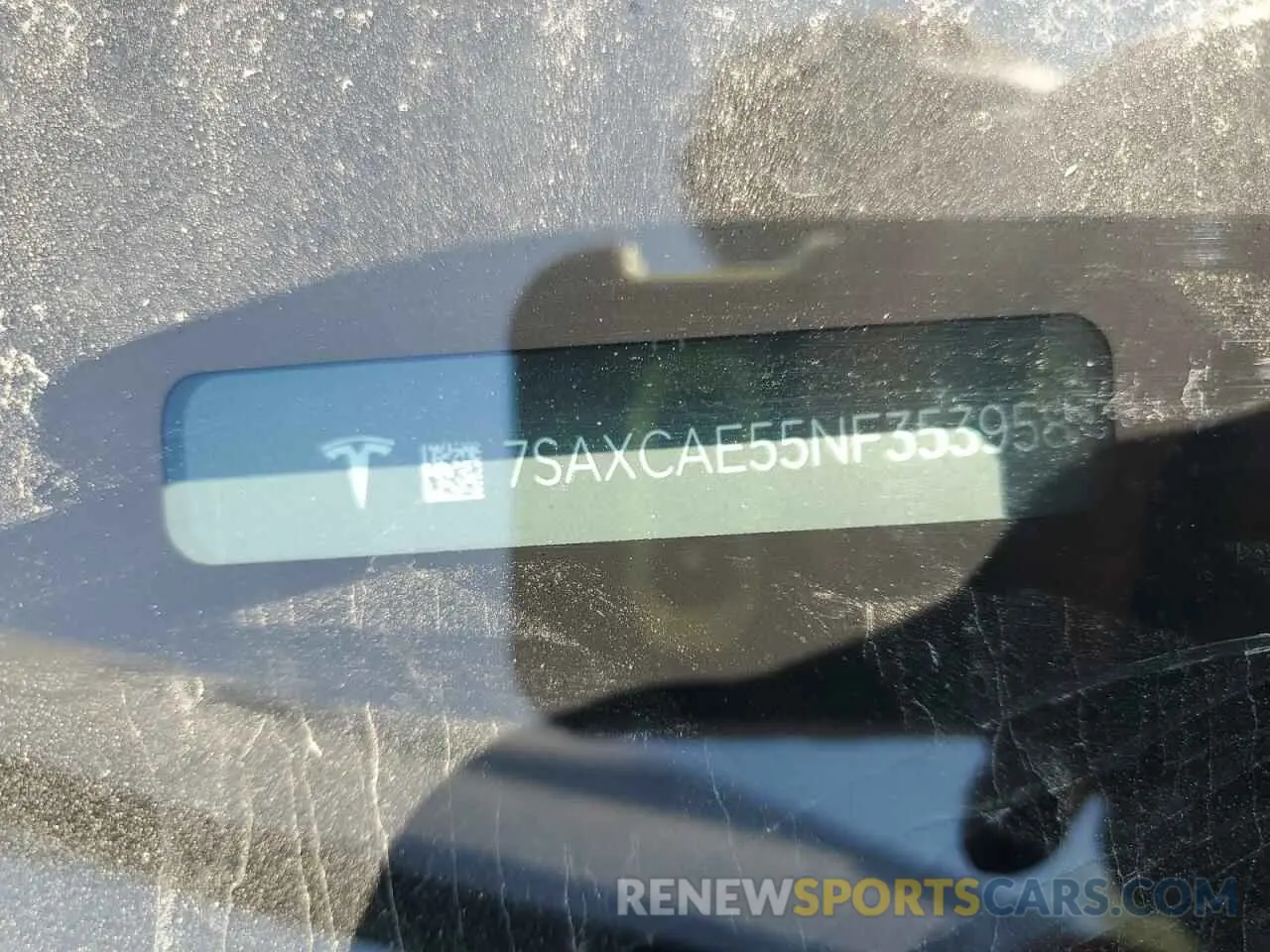 13 Photograph of a damaged car 7SAXCAE55NF353958 TESLA MODEL X 2022