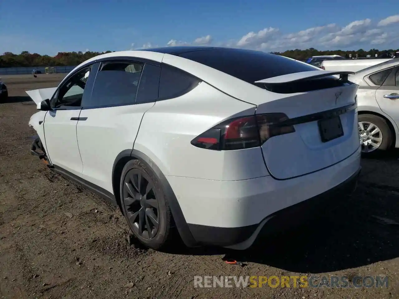 3 Photograph of a damaged car 7SAXCAE55NF354818 TESLA MODEL X 2022