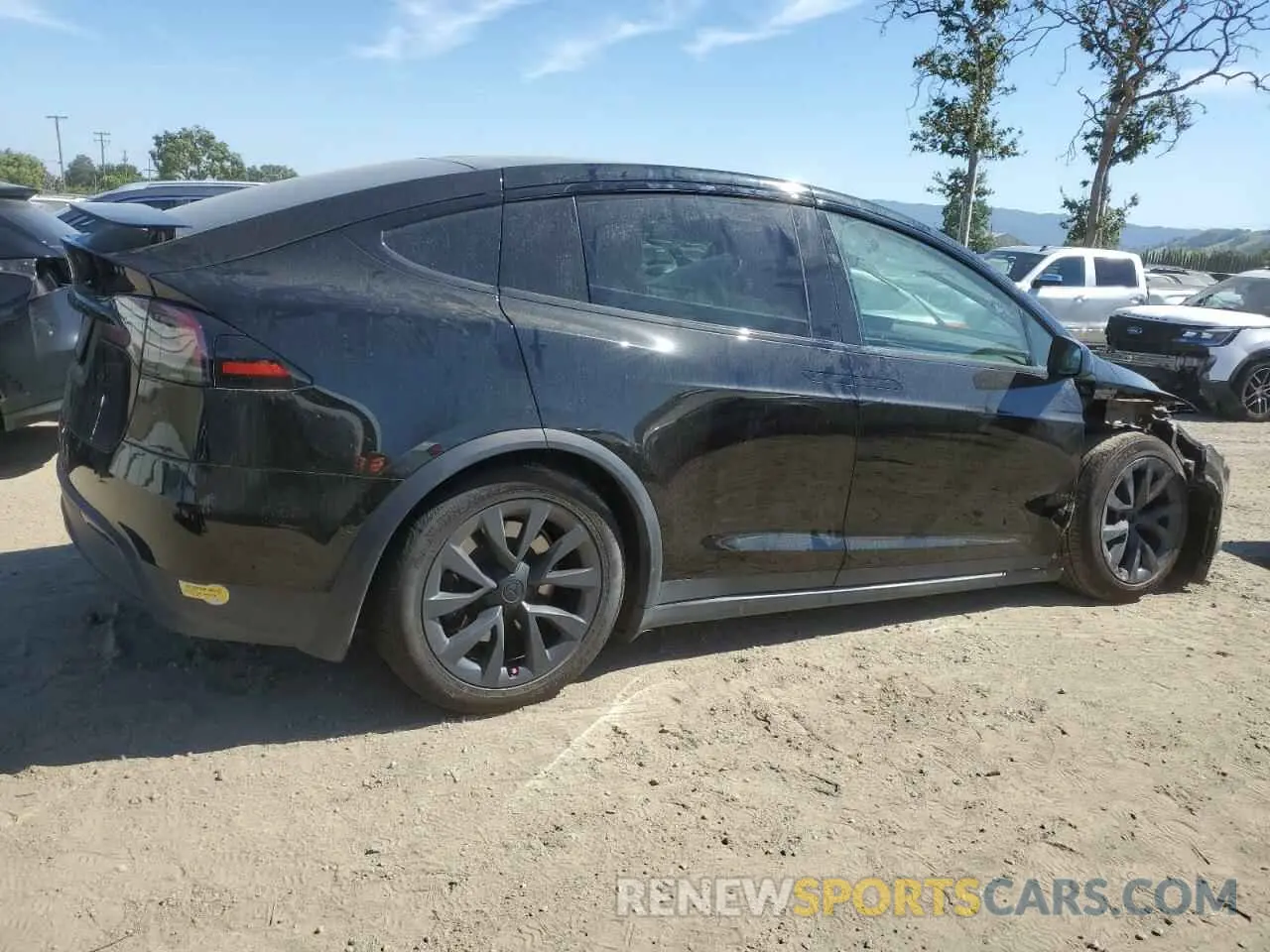 3 Photograph of a damaged car 7SAXCAE56NF350700 TESLA MODEL X 2022