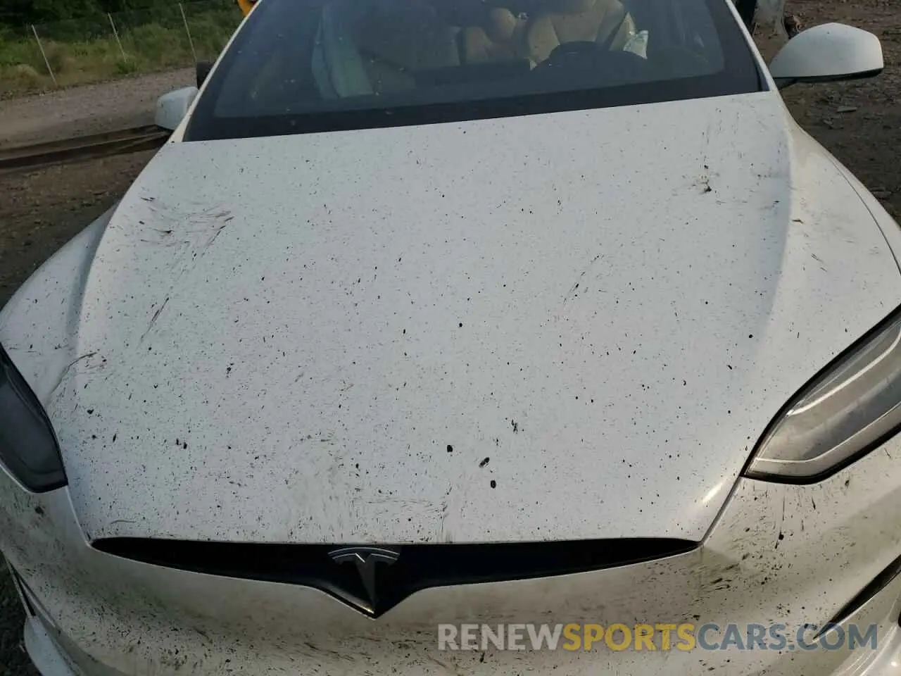 12 Photograph of a damaged car 7SAXCAE58NF355283 TESLA MODEL X 2022