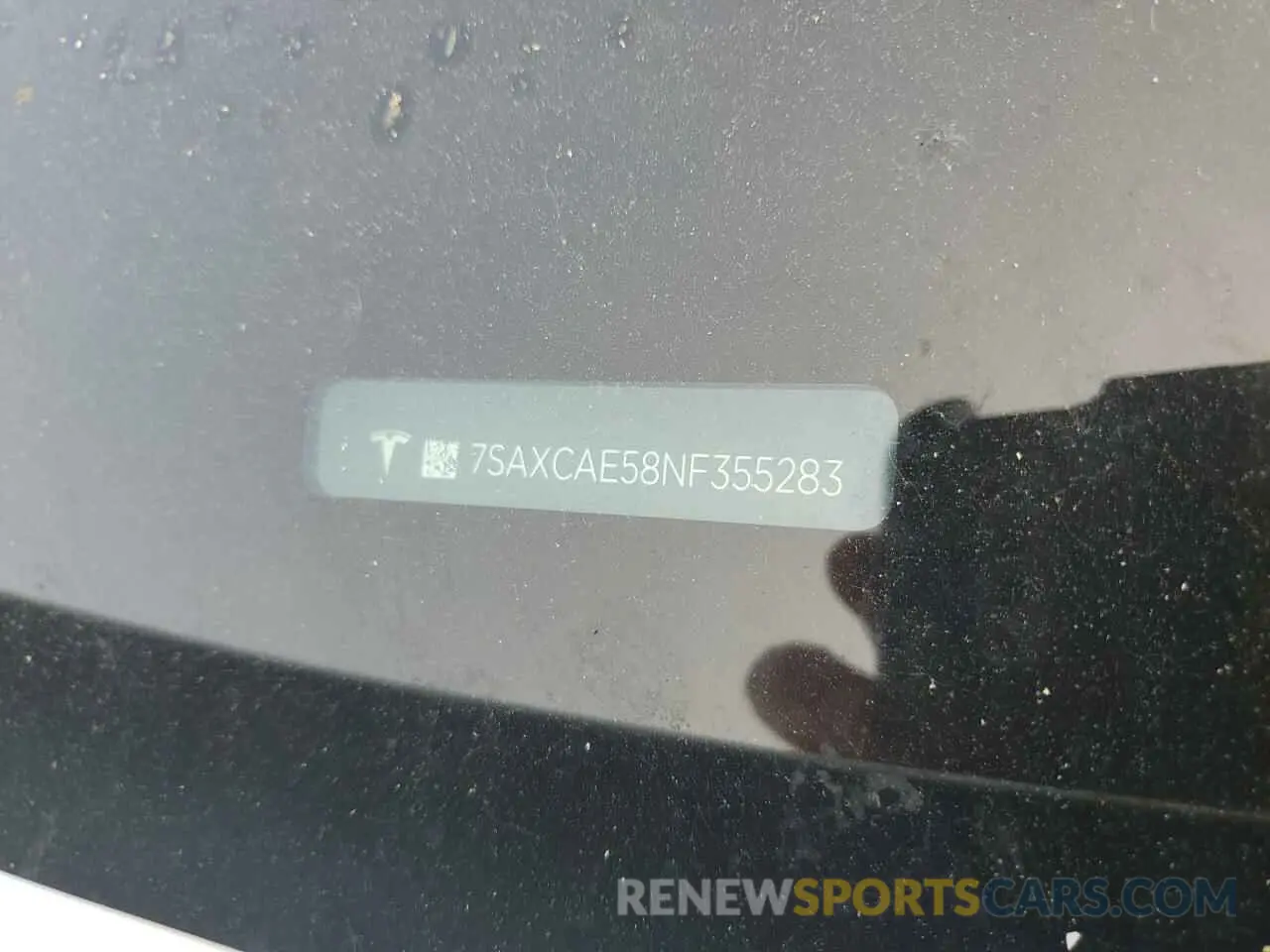 13 Photograph of a damaged car 7SAXCAE58NF355283 TESLA MODEL X 2022