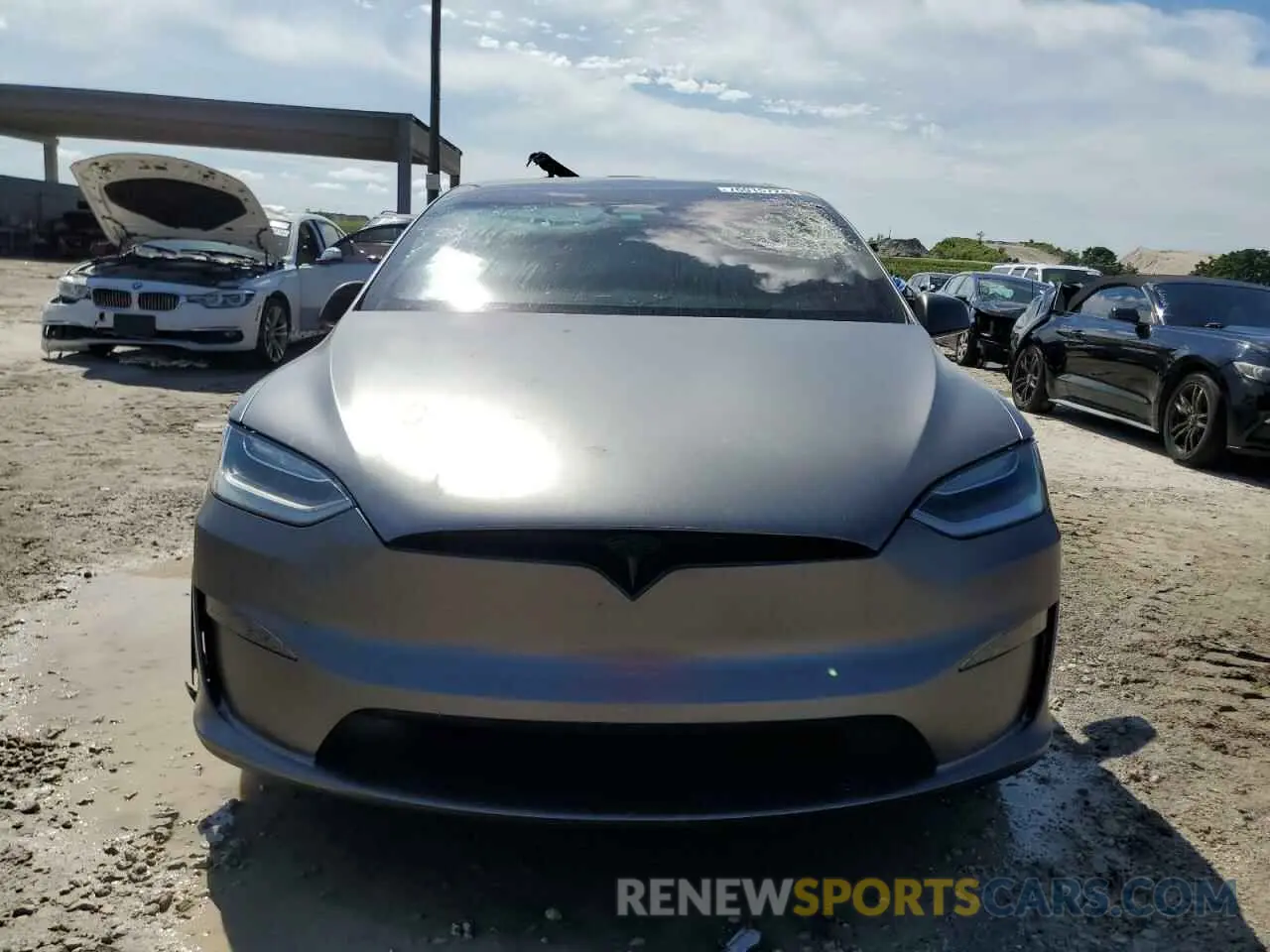 5 Photograph of a damaged car 7SAXCAE59NF346625 TESLA MODEL X 2022