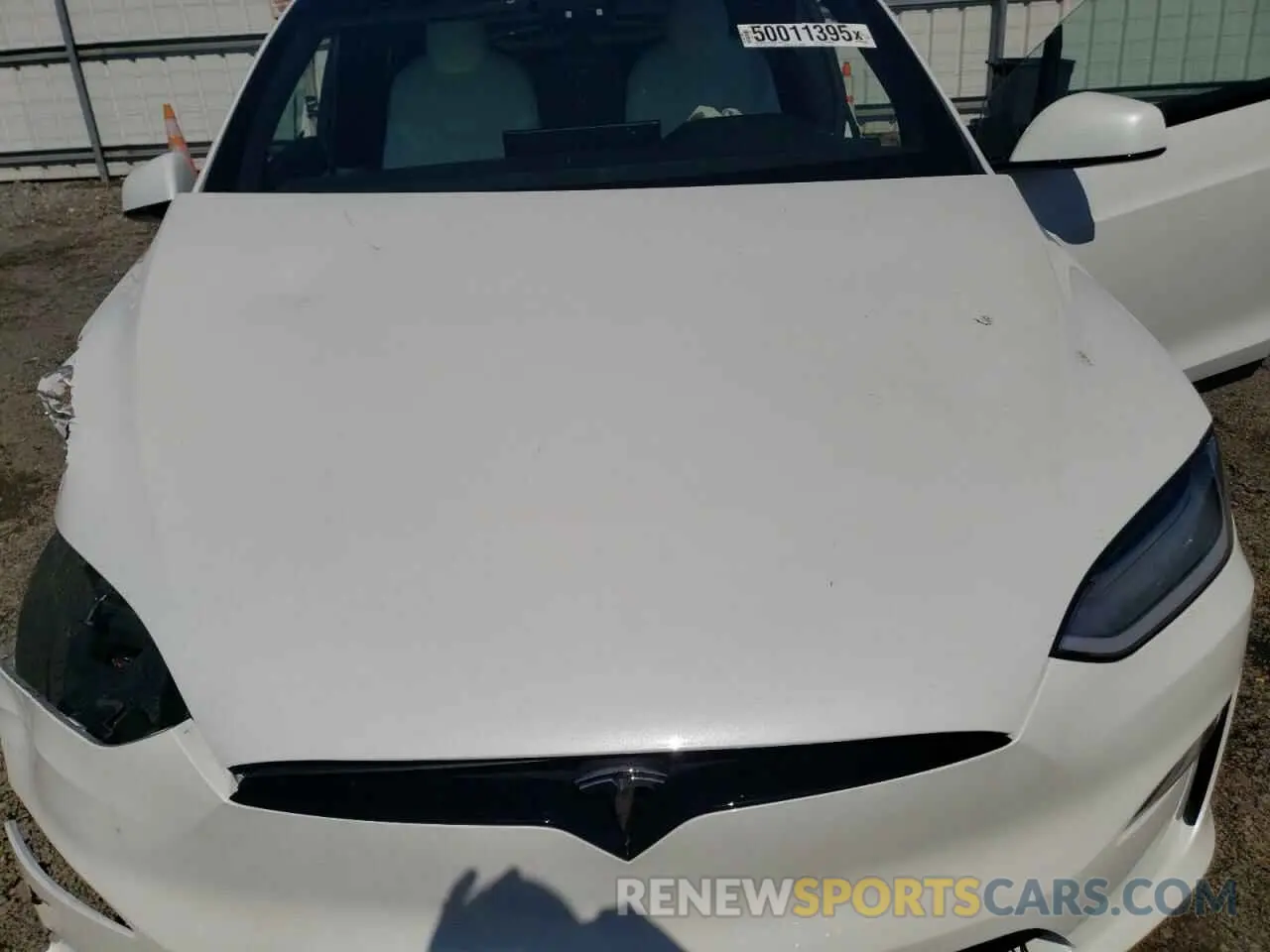 12 Photograph of a damaged car 7SAXCAE59NF357253 TESLA MODEL X 2022