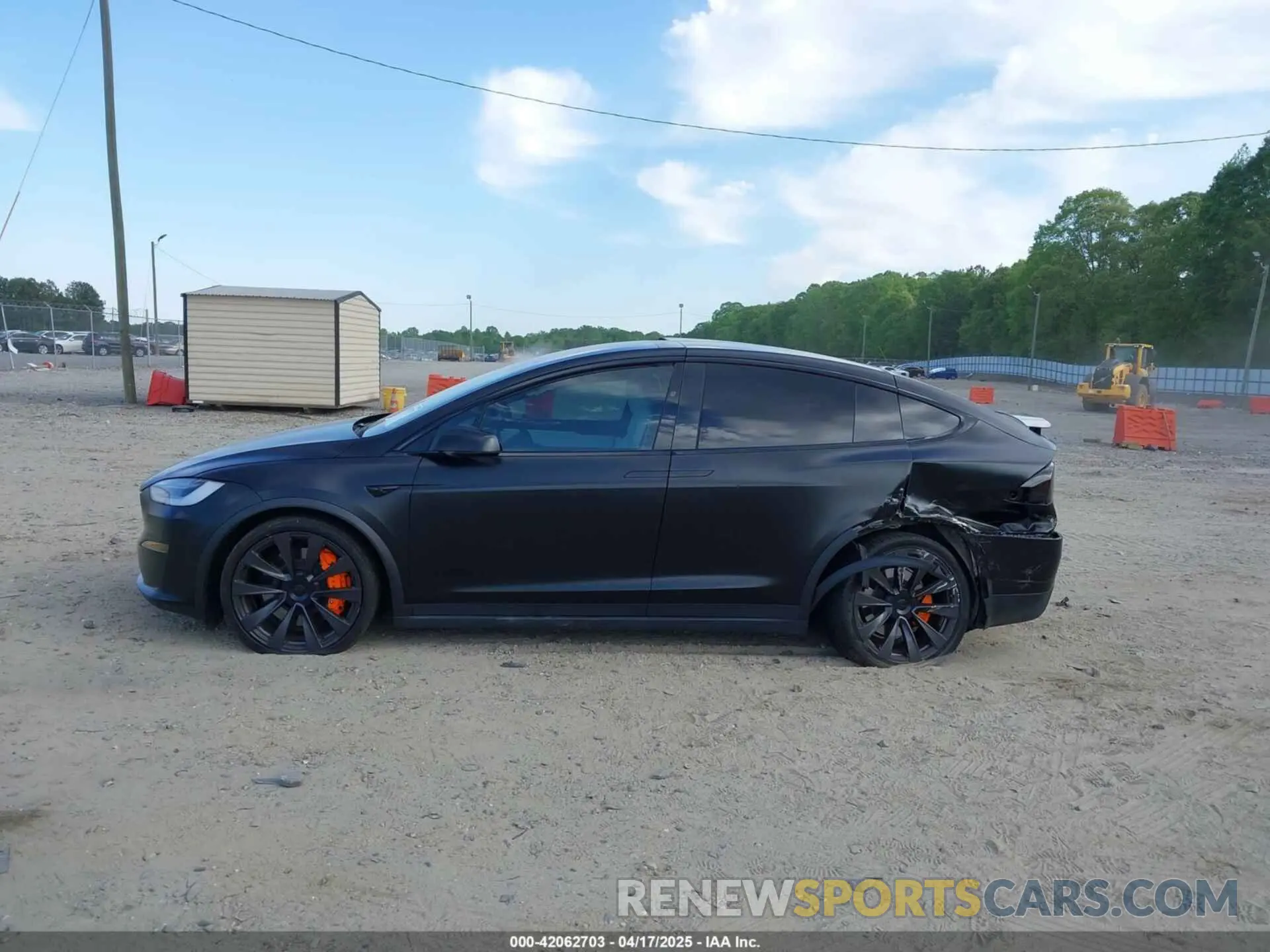 15 Photograph of a damaged car 7SAXCBE52NF331373 TESLA MODEL X 2022