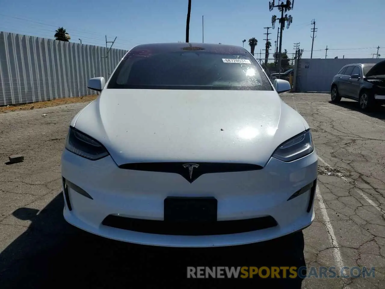 5 Photograph of a damaged car 7SAXCBE53NF329874 TESLA MODEL X 2022