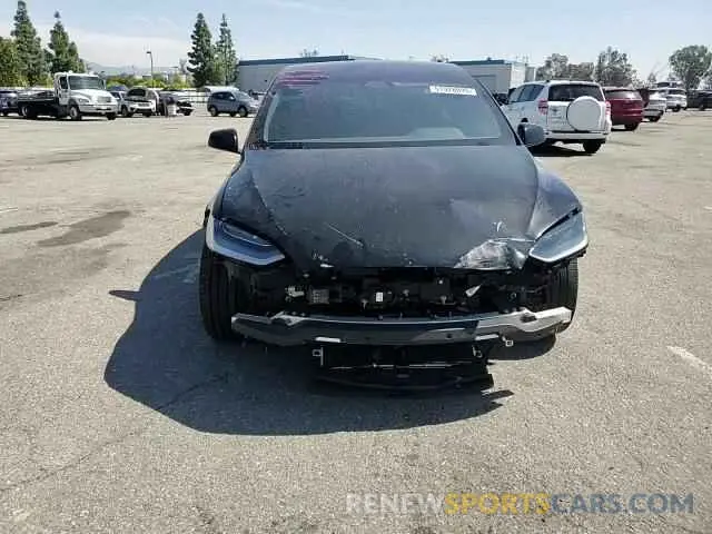 10 Photograph of a damaged car 7SAXCBE54NF328880 TESLA MODEL X 2022
