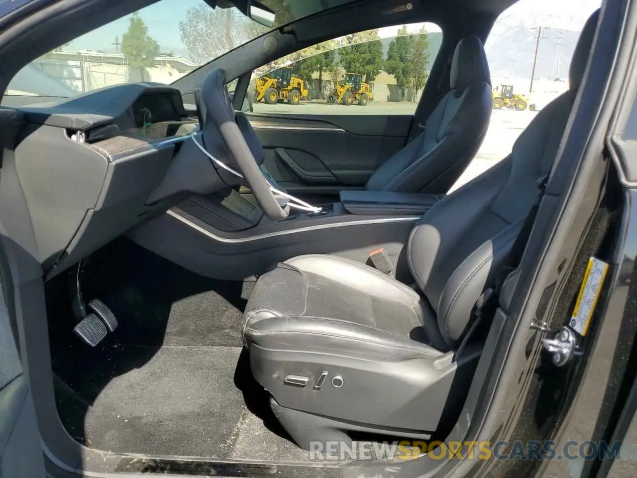 7 Photograph of a damaged car 7SAXCBE54NF328880 TESLA MODEL X 2022