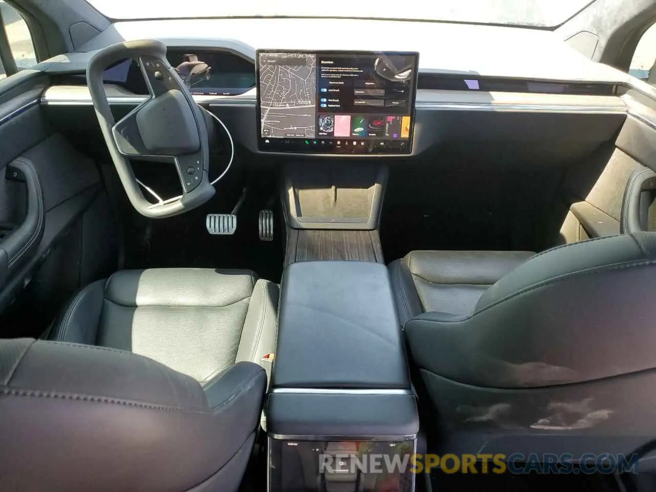8 Photograph of a damaged car 7SAXCBE54NF328880 TESLA MODEL X 2022