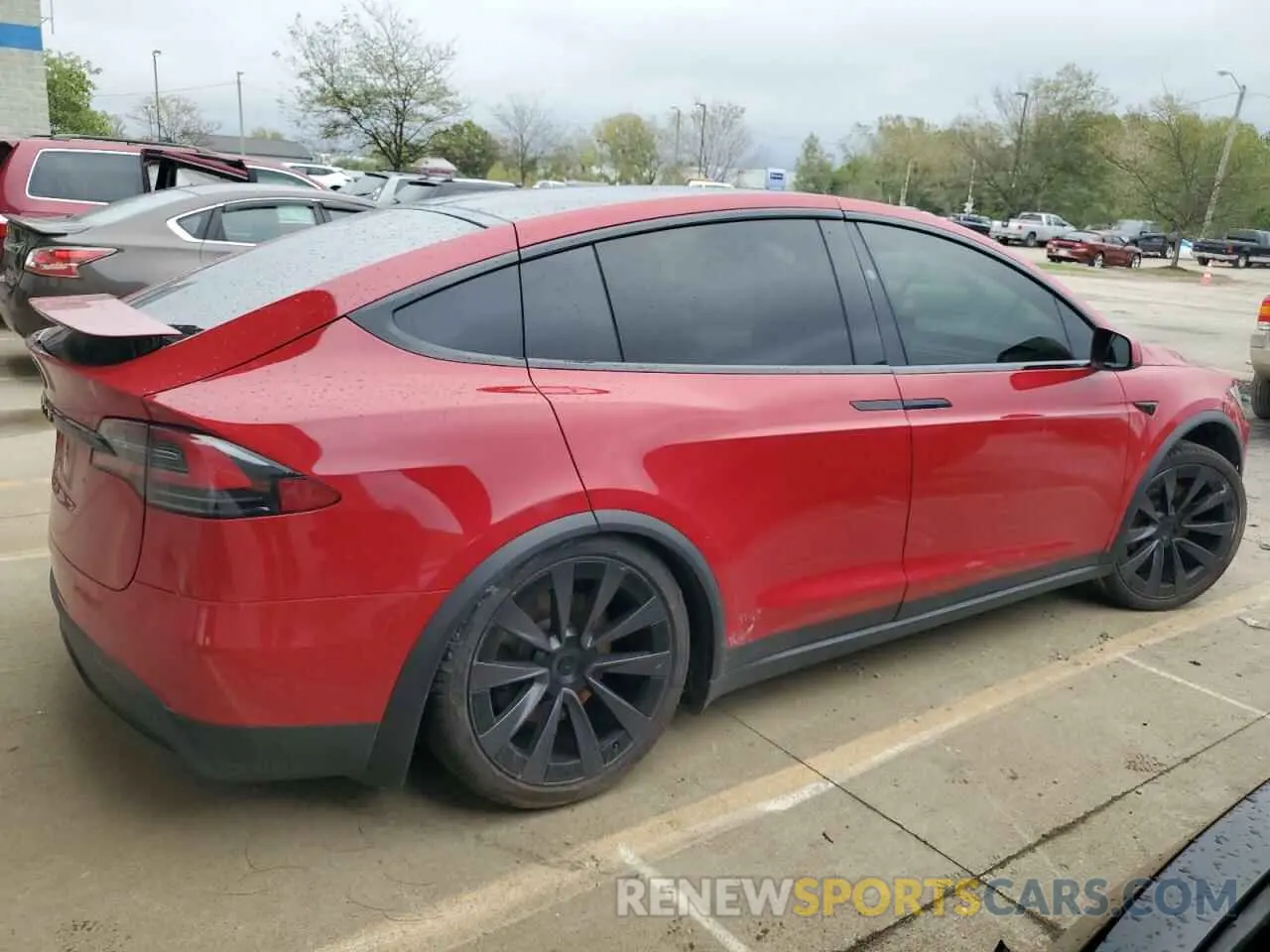 3 Photograph of a damaged car 7SAXCBE55NF328970 TESLA MODEL X 2022