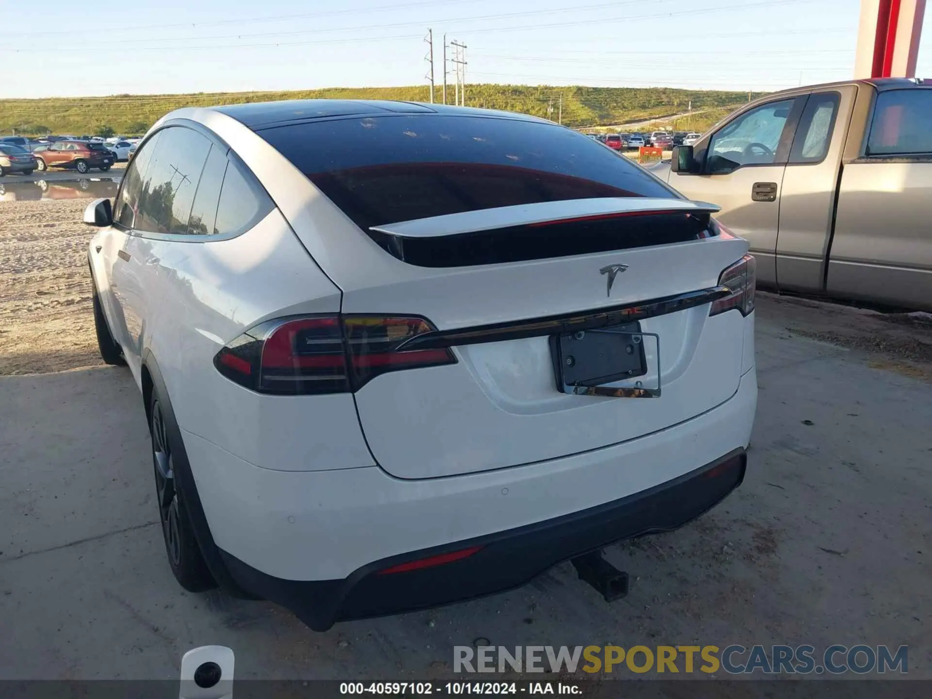 3 Photograph of a damaged car 7SAXCBE55NF360768 TESLA MODEL X 2022
