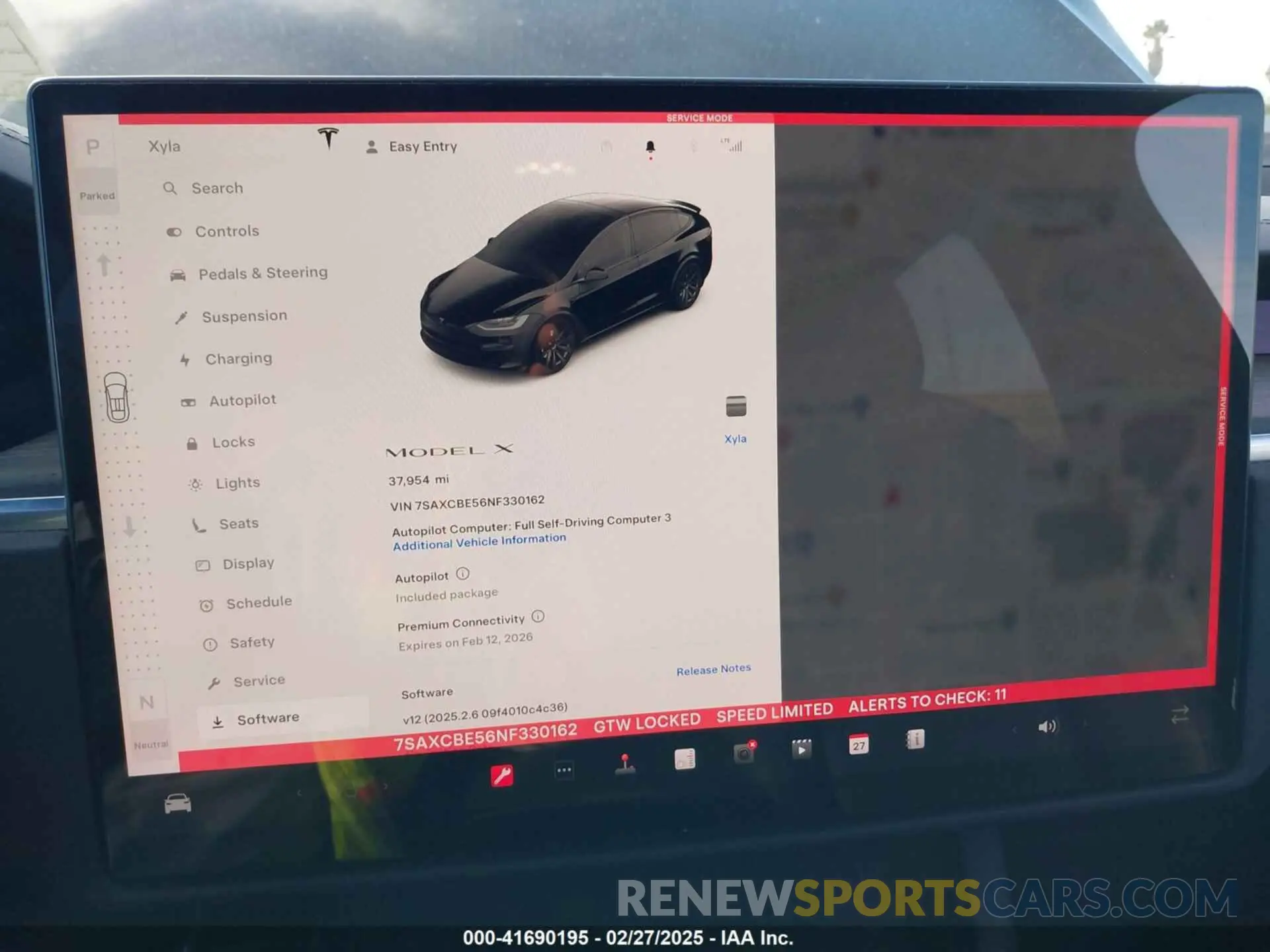 16 Photograph of a damaged car 7SAXCBE56NF330162 TESLA MODEL X 2022