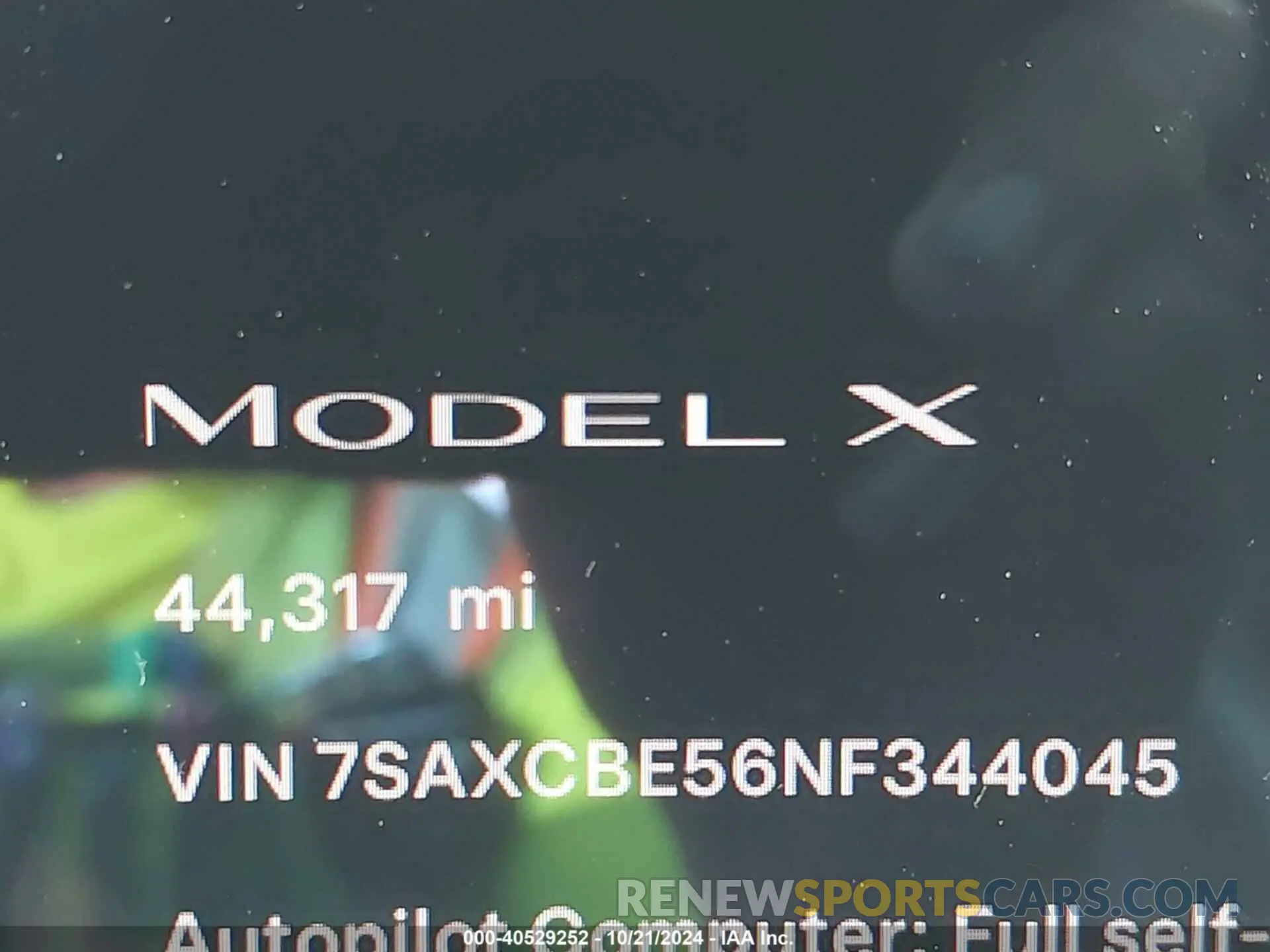 14 Photograph of a damaged car 7SAXCBE56NF344045 TESLA MODEL X 2022