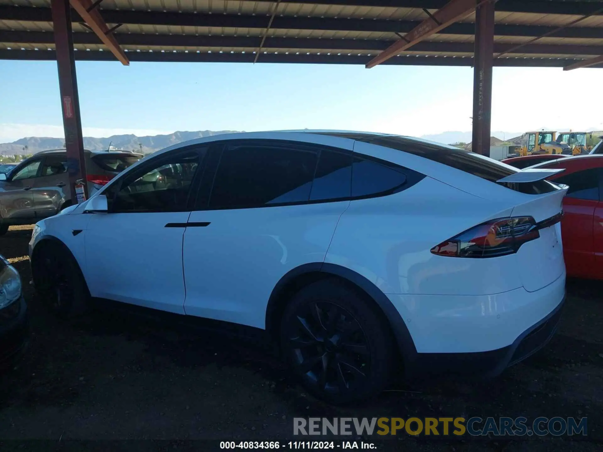 13 Photograph of a damaged car 7SAXCBE57NF327125 TESLA MODEL X 2022