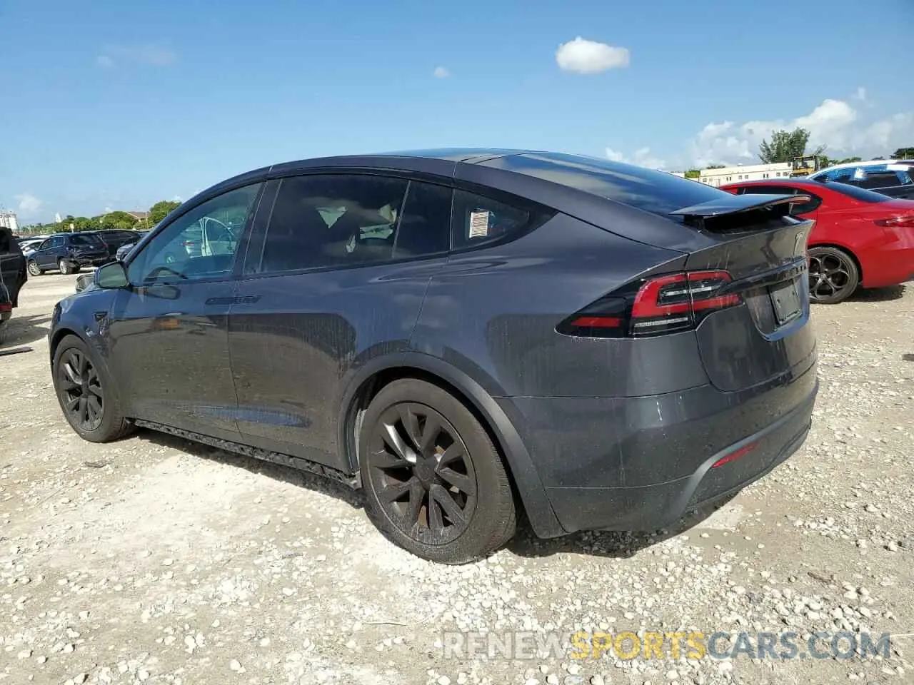 2 Photograph of a damaged car 7SAXCBE58NF335072 TESLA MODEL X 2022