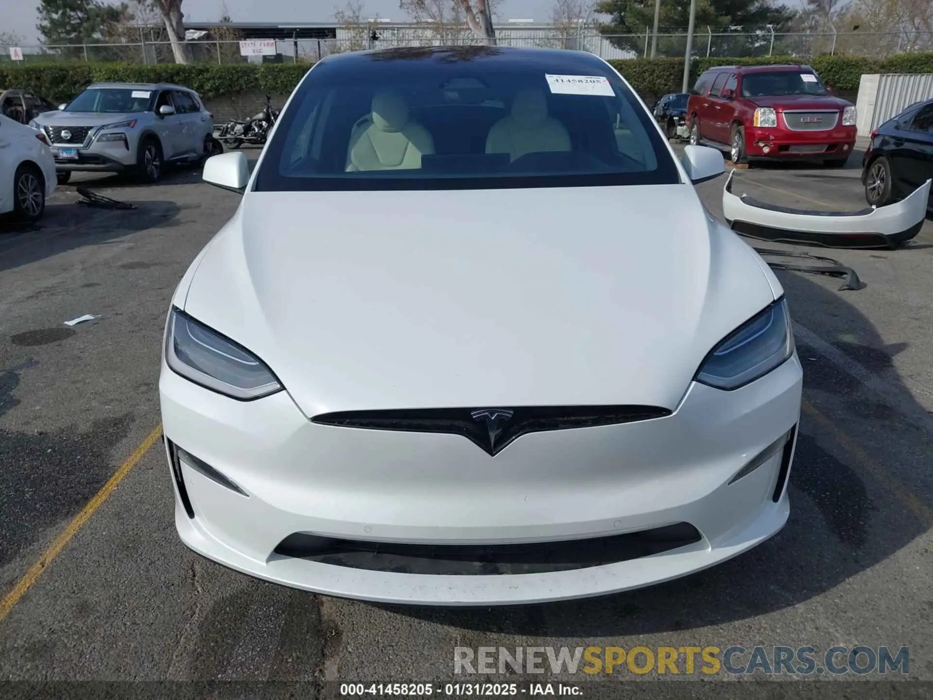 13 Photograph of a damaged car 7SAXCBE58NF336321 TESLA MODEL X 2022