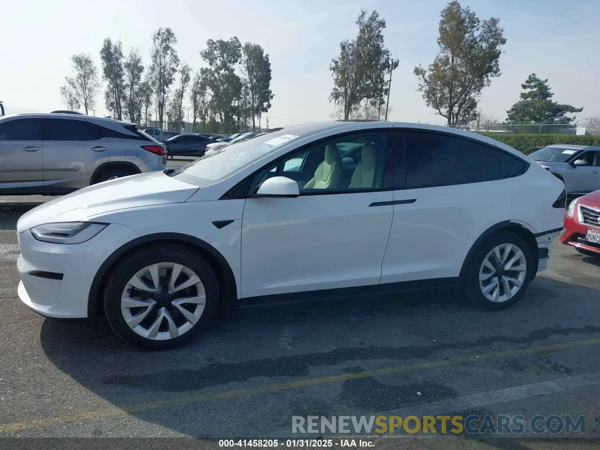 15 Photograph of a damaged car 7SAXCBE58NF336321 TESLA MODEL X 2022