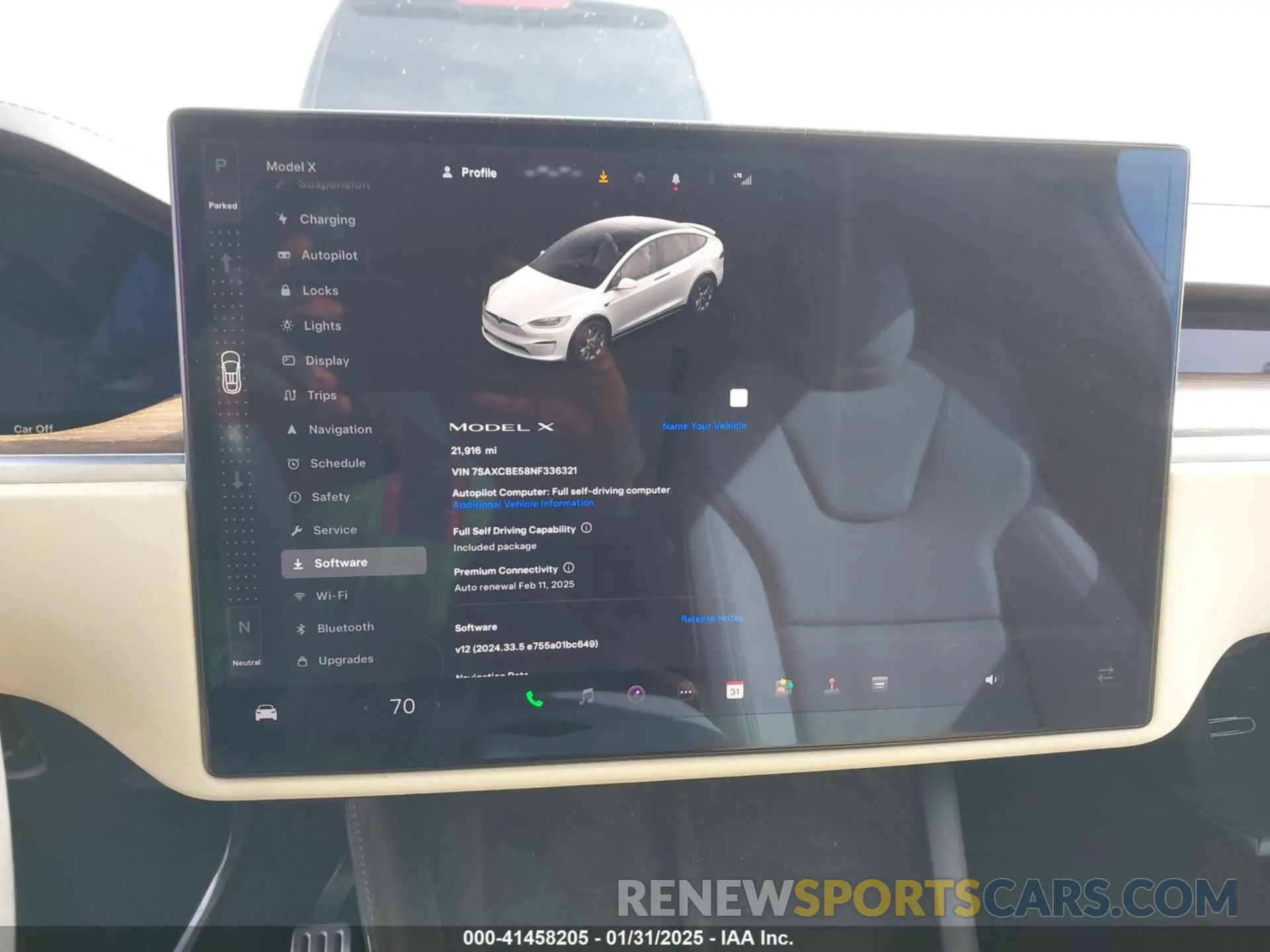 19 Photograph of a damaged car 7SAXCBE58NF336321 TESLA MODEL X 2022