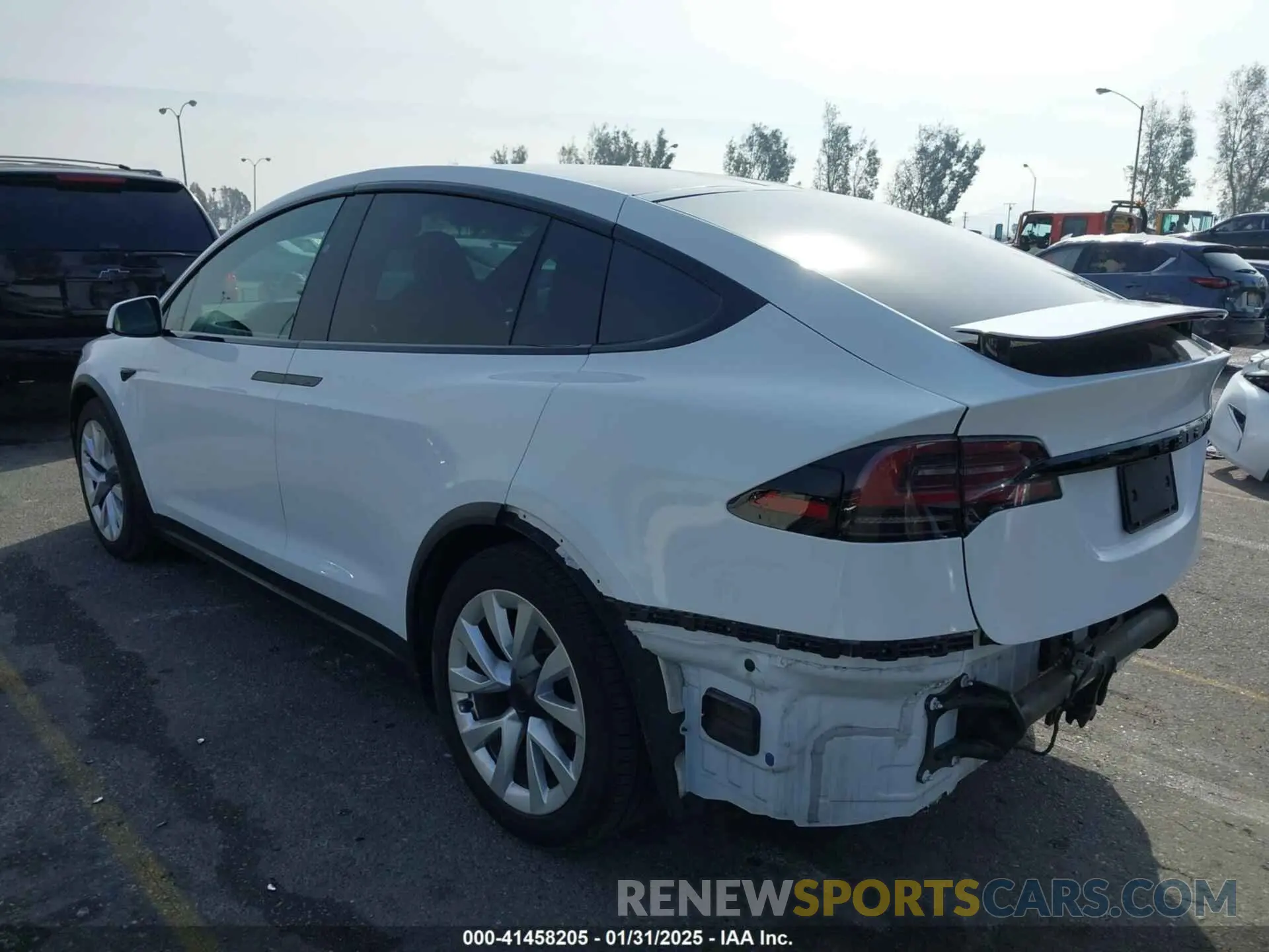 3 Photograph of a damaged car 7SAXCBE58NF336321 TESLA MODEL X 2022