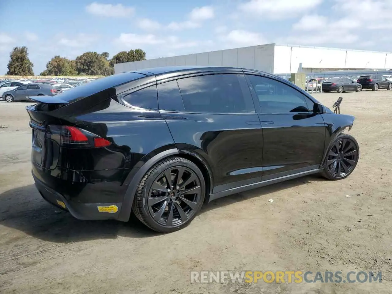 3 Photograph of a damaged car 7SAXCBE59NF330091 TESLA MODEL X 2022