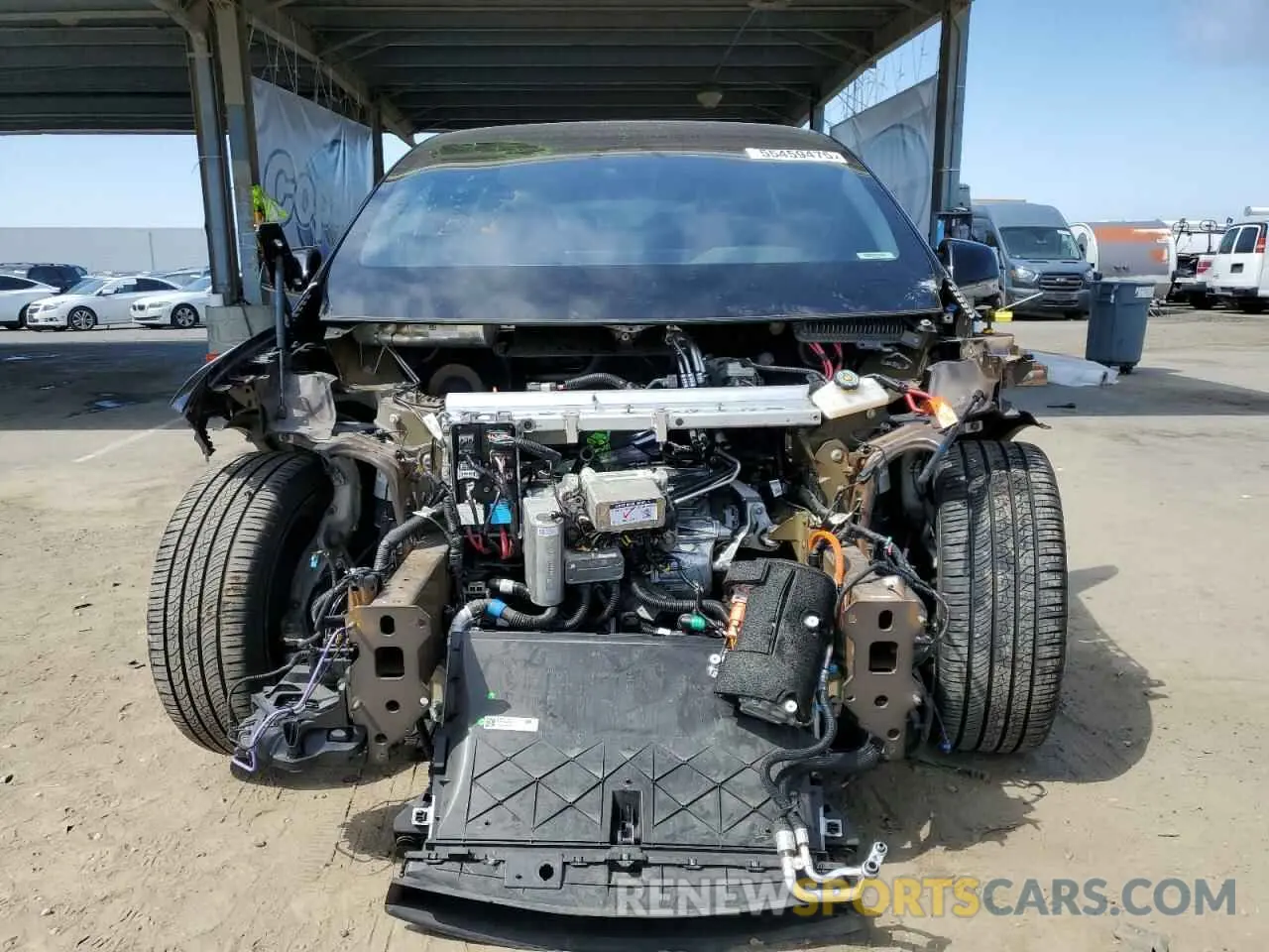 5 Photograph of a damaged car 7SAXCBE59NF330091 TESLA MODEL X 2022