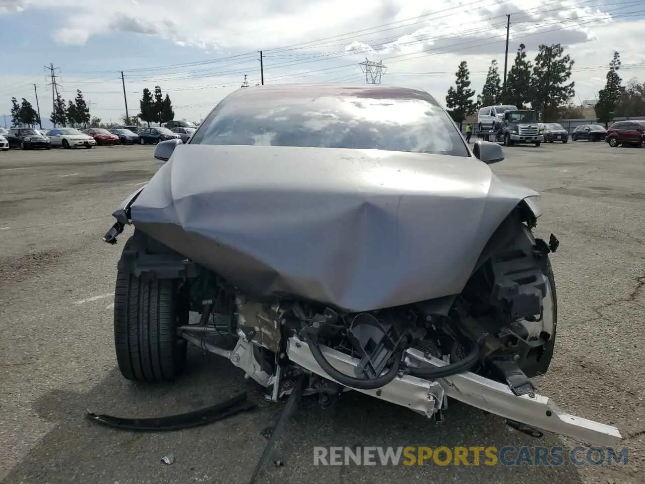 5 Photograph of a damaged car 7SAXCBE59NF362510 TESLA MODEL X 2022