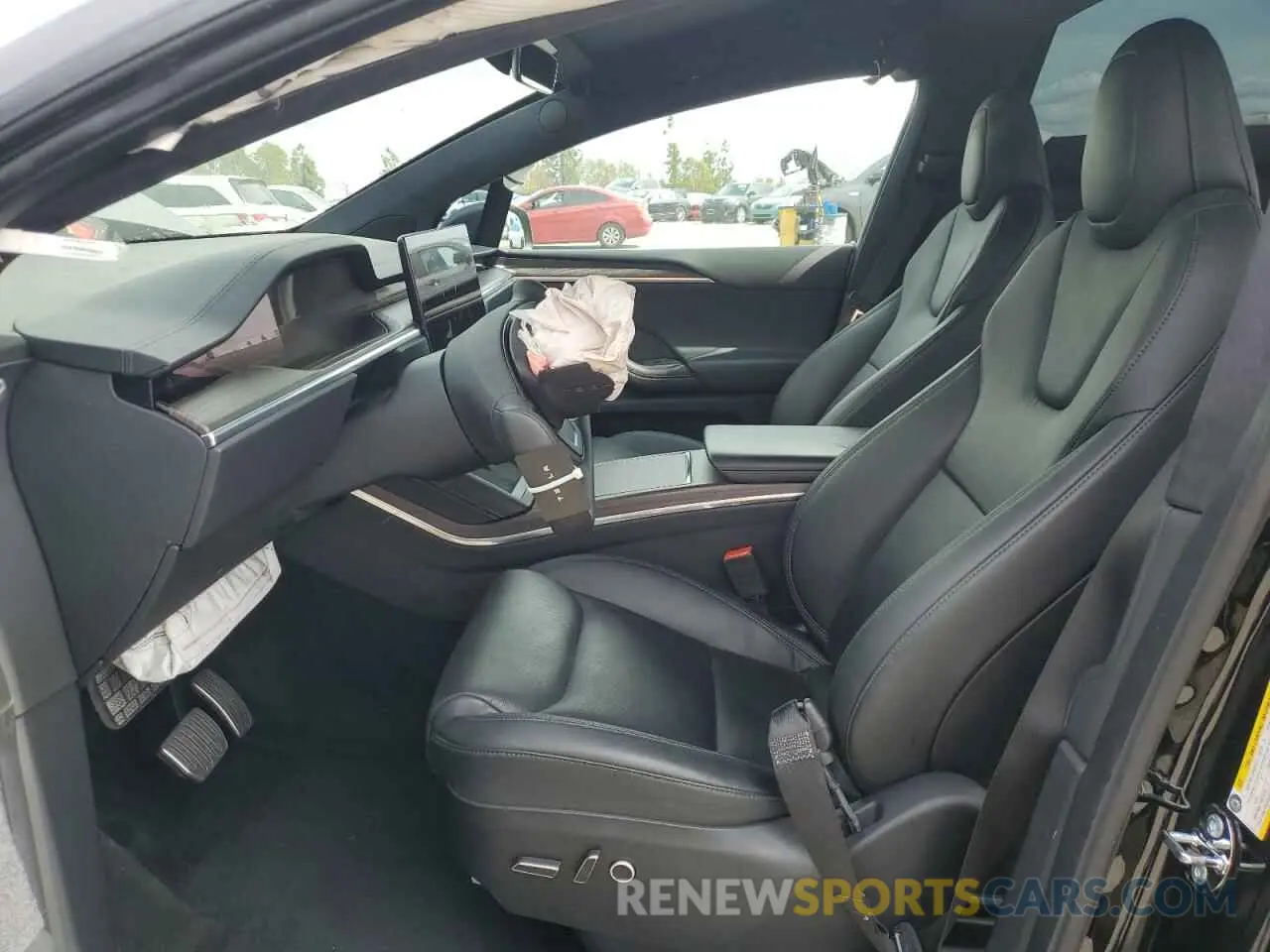 7 Photograph of a damaged car 7SAXCBE59NF362510 TESLA MODEL X 2022