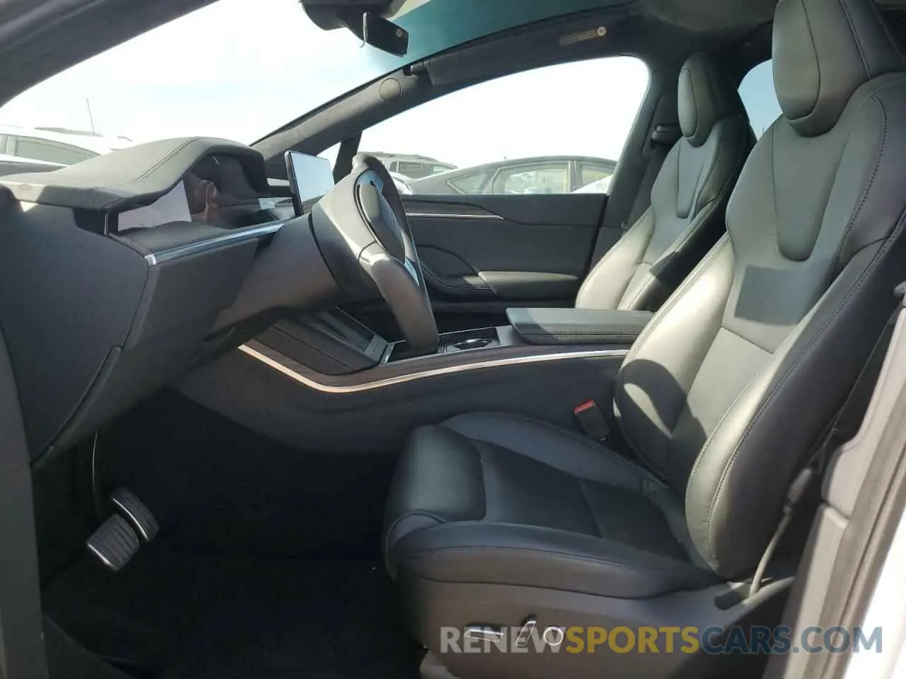 7 Photograph of a damaged car 7SAXCBE5XNF358319 TESLA MODEL X 2022