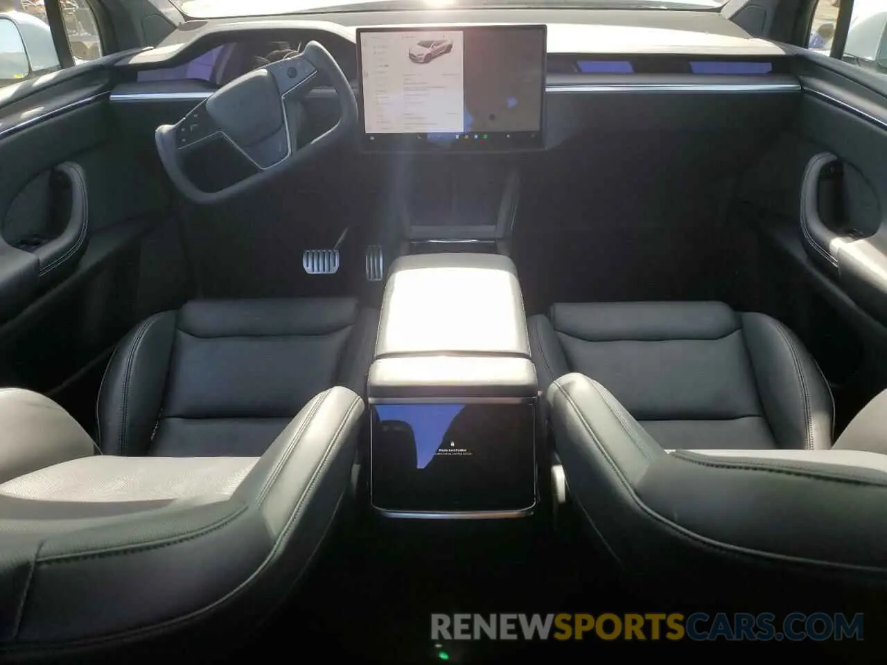 8 Photograph of a damaged car 7SAXCBE5XNF358319 TESLA MODEL X 2022