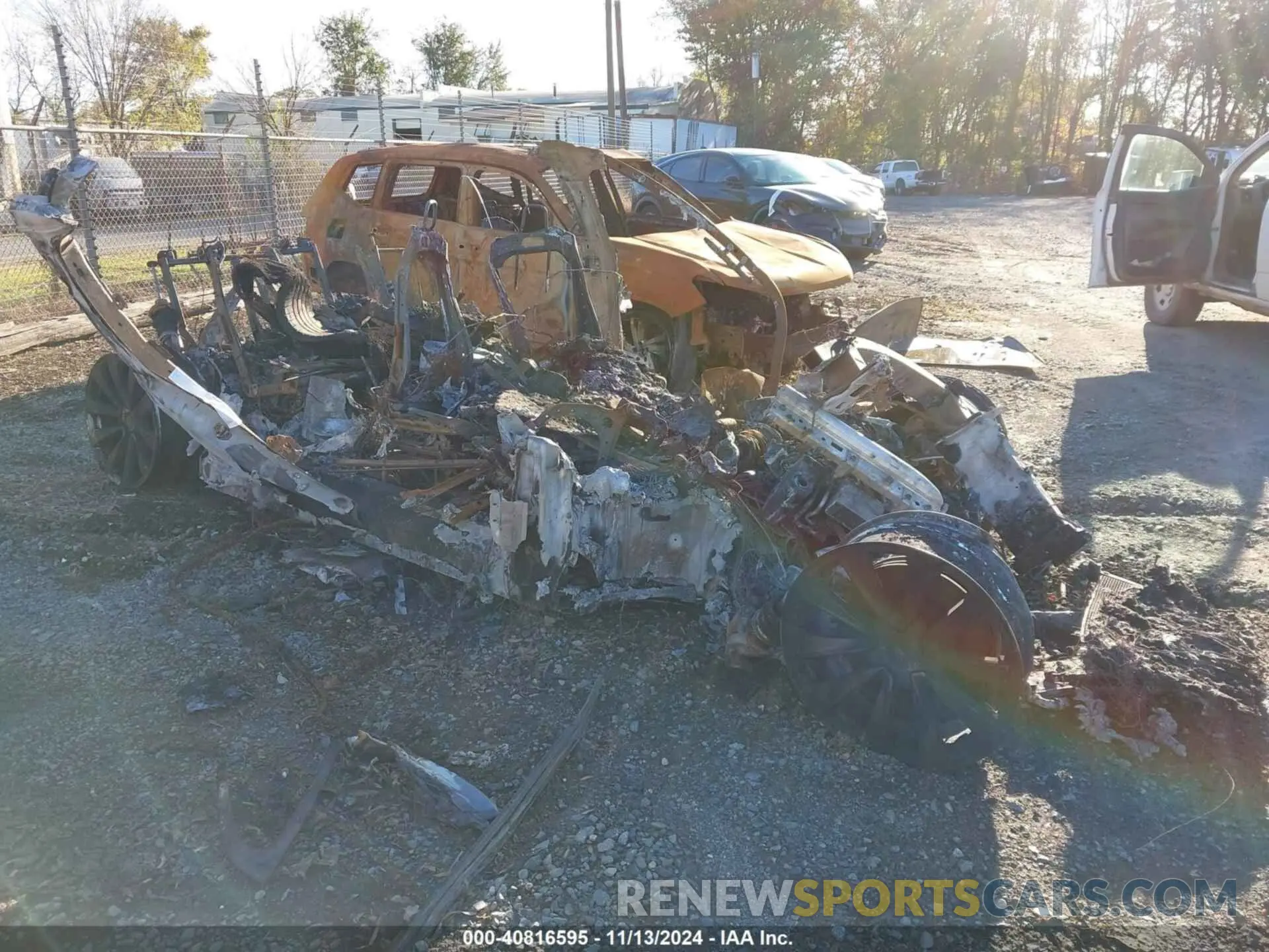 1 Photograph of a damaged car 7SAXCBE60NF356846 TESLA MODEL X 2022
