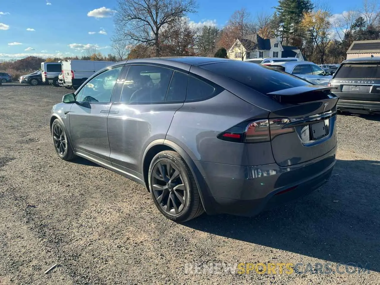 2 Photograph of a damaged car 7SAXCBE61NF358296 TESLA MODEL X 2022
