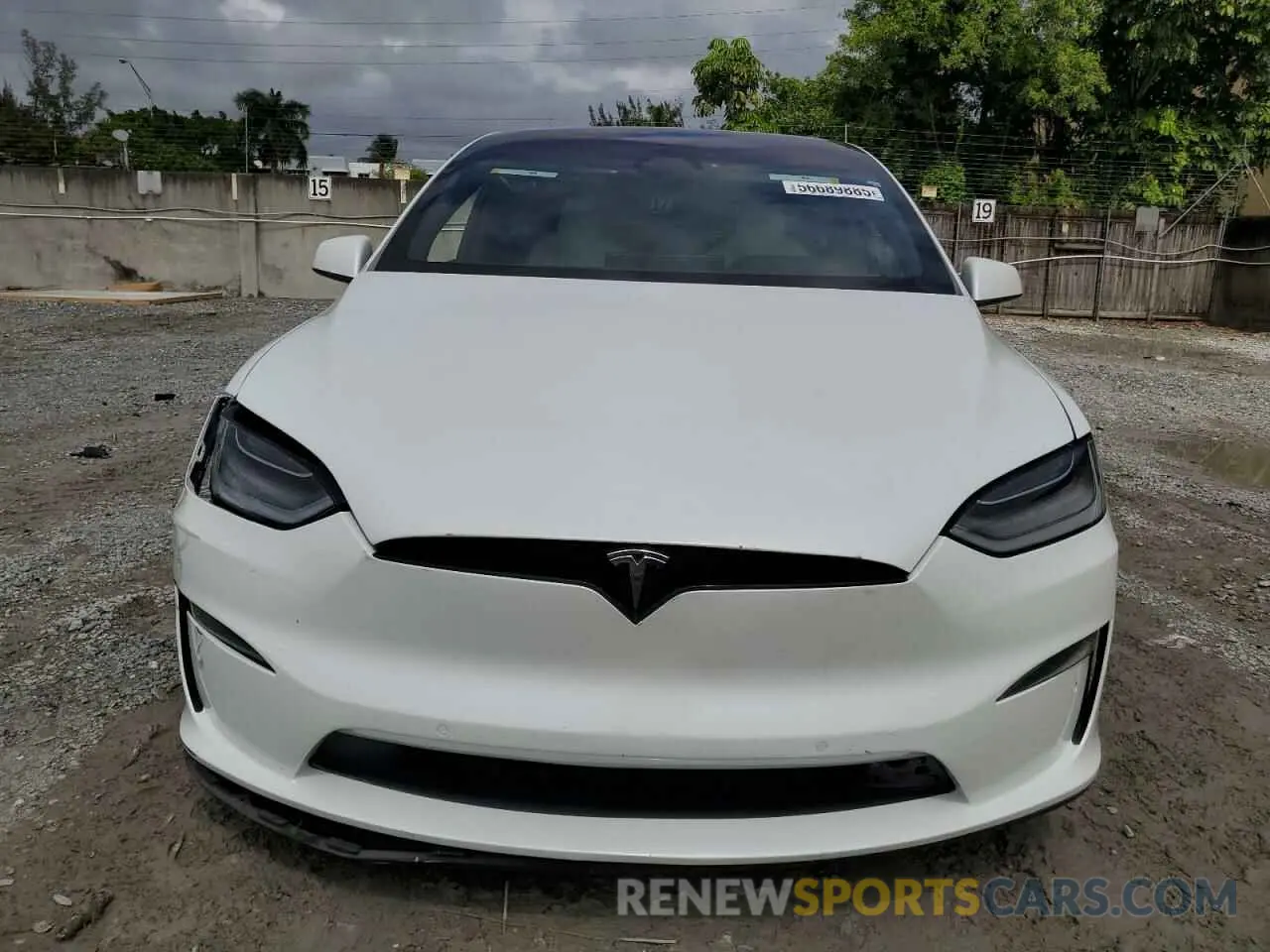 5 Photograph of a damaged car 7SAXCBE62NF331639 TESLA MODEL X 2022