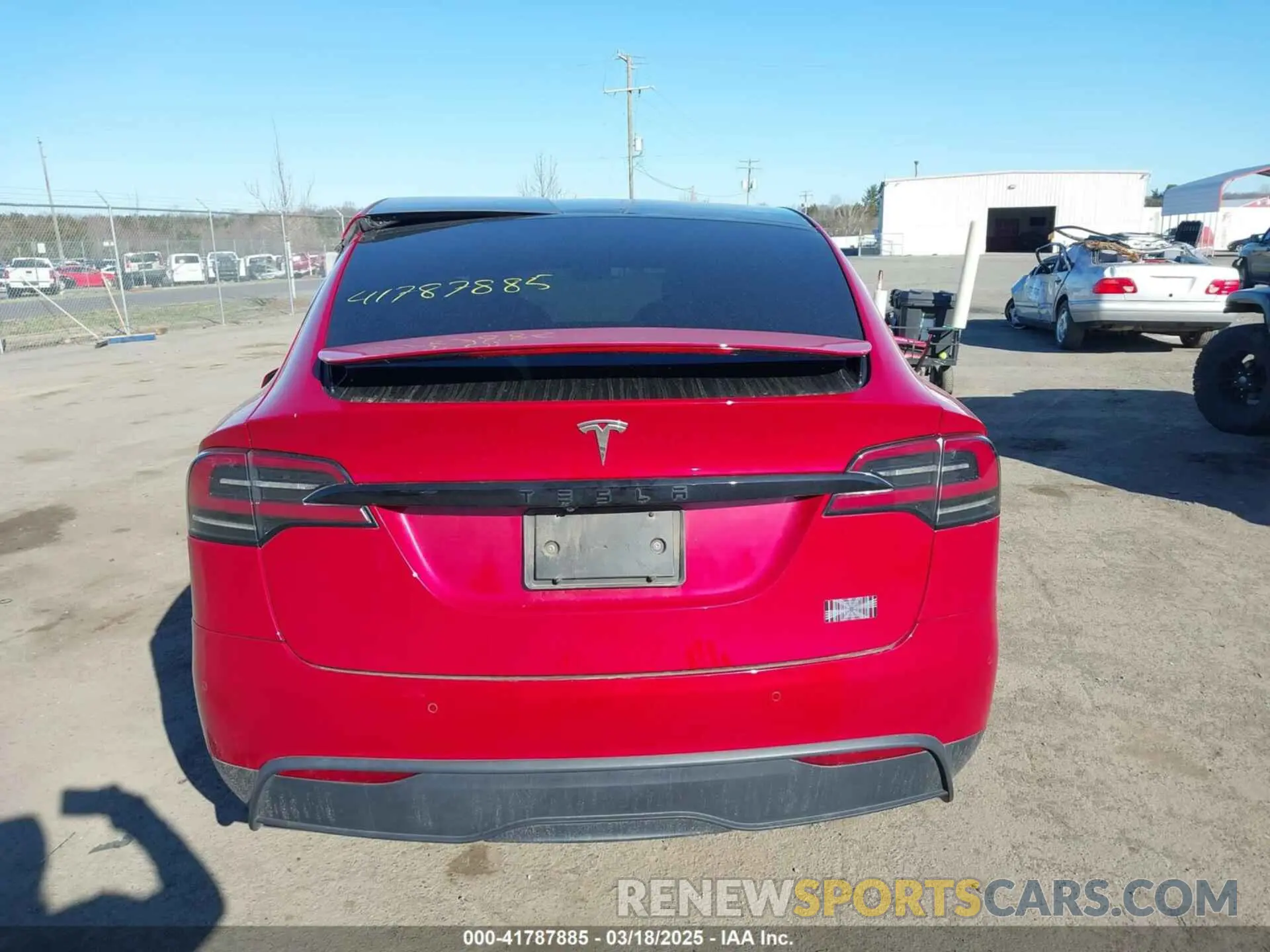 16 Photograph of a damaged car 7SAXCBE62NF355956 TESLA MODEL X 2022