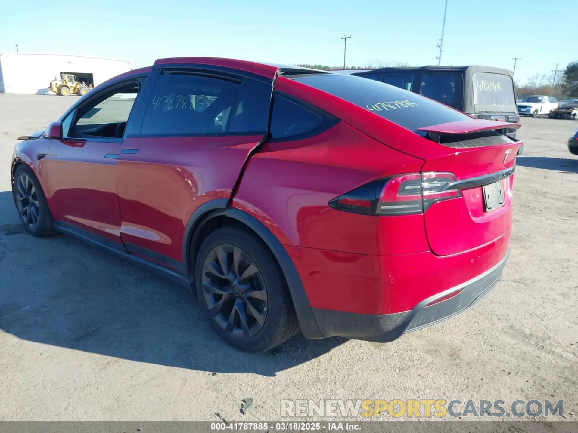 3 Photograph of a damaged car 7SAXCBE62NF355956 TESLA MODEL X 2022