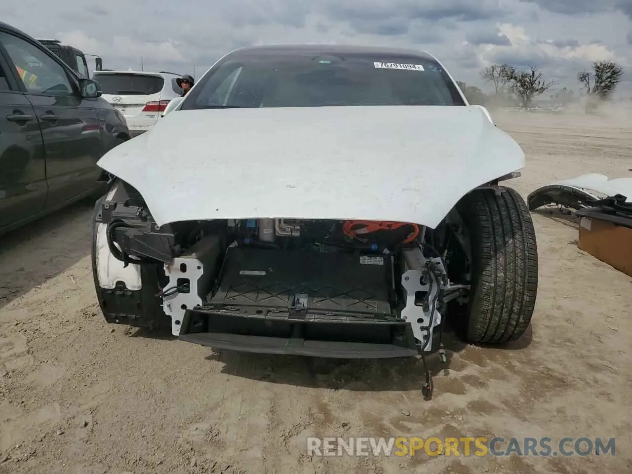 5 Photograph of a damaged car 7SAXCBE64NF344165 TESLA MODEL X 2022