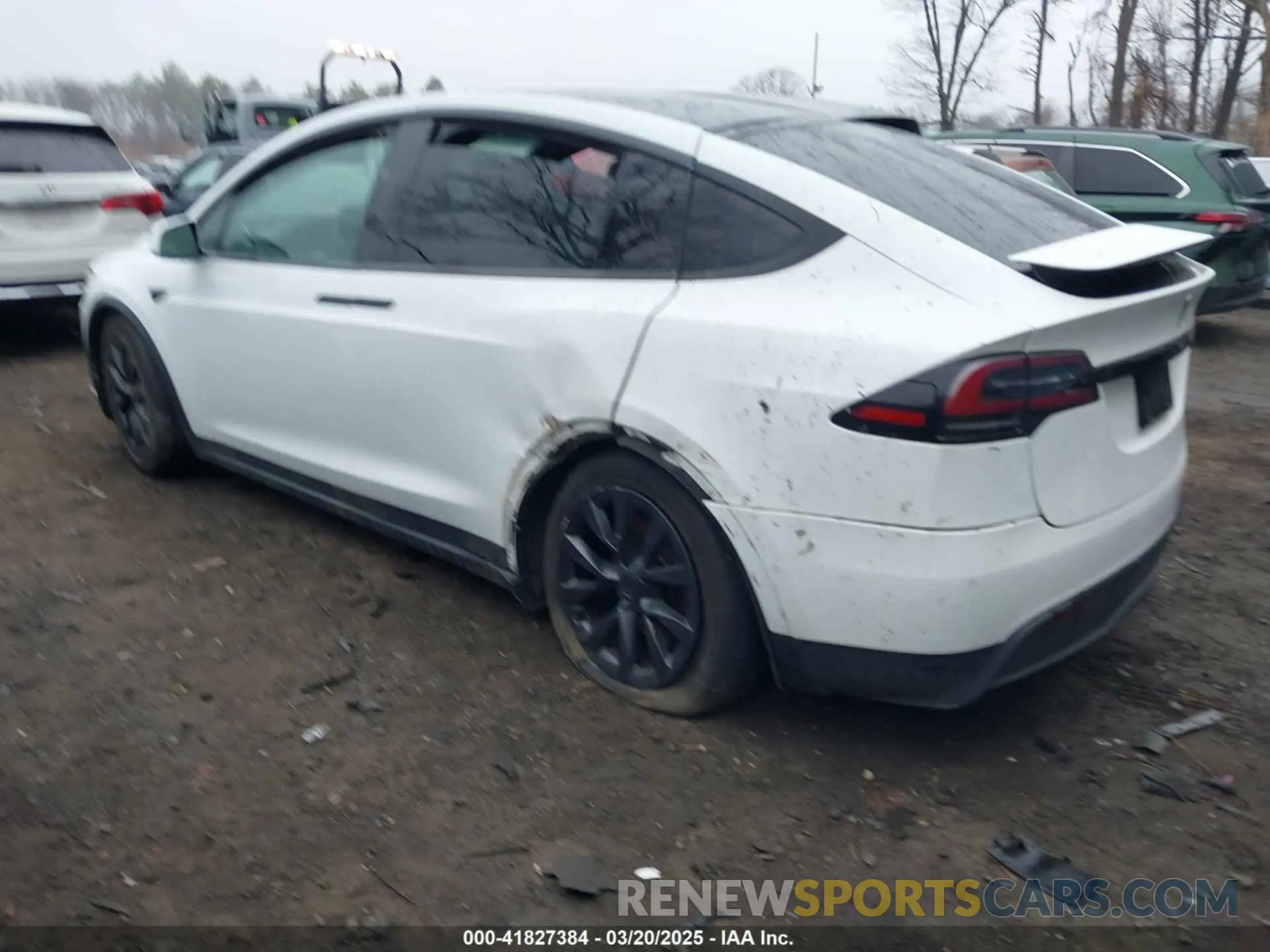 14 Photograph of a damaged car 7SAXCBE65NF341601 TESLA MODEL X 2022