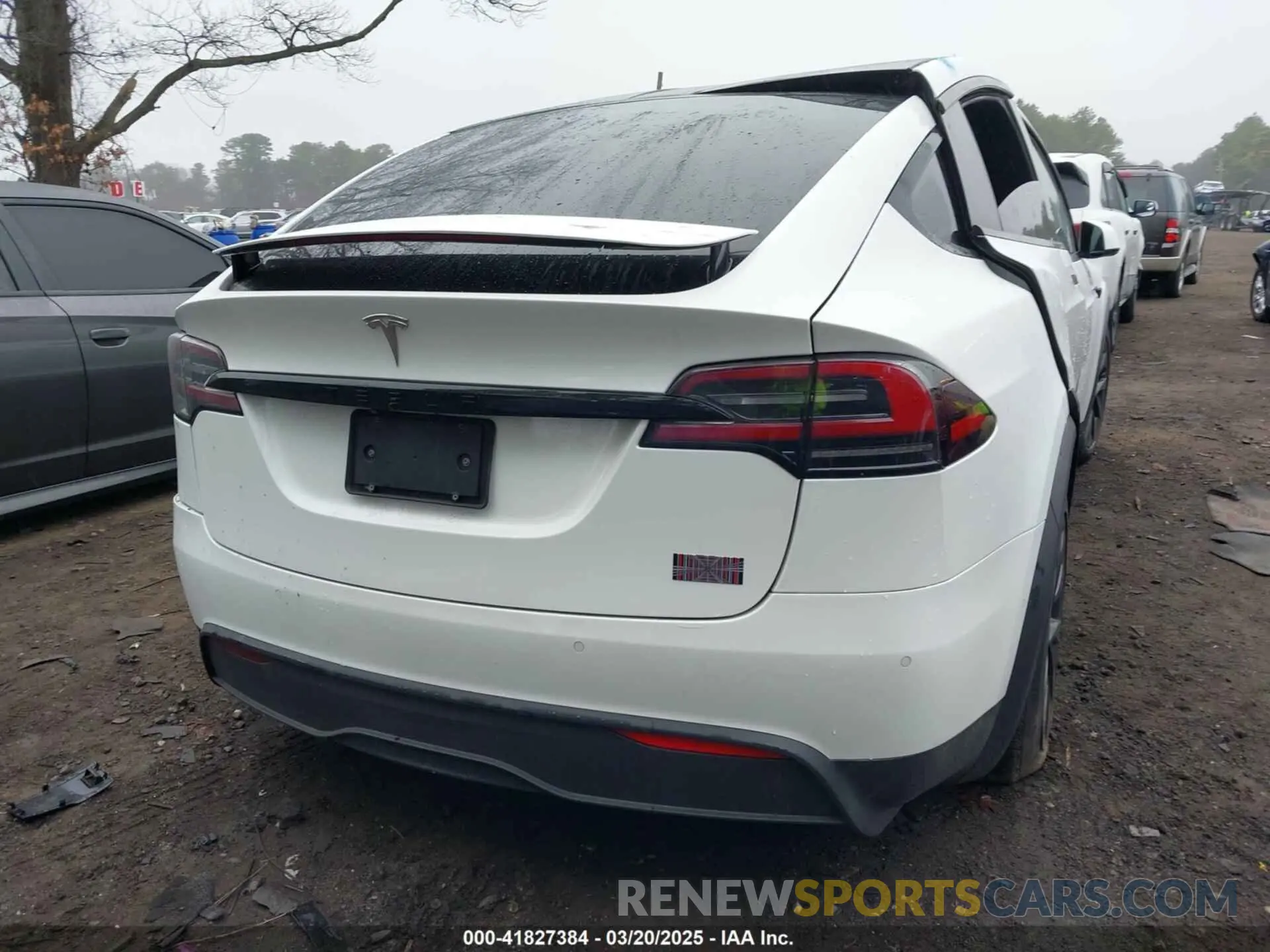 16 Photograph of a damaged car 7SAXCBE65NF341601 TESLA MODEL X 2022