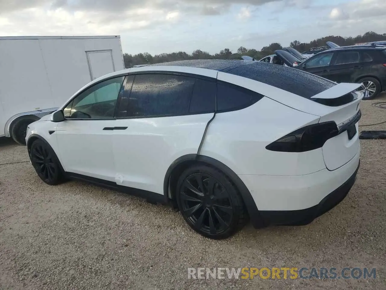 2 Photograph of a damaged car 7SAXCBE66NF344703 TESLA MODEL X 2022