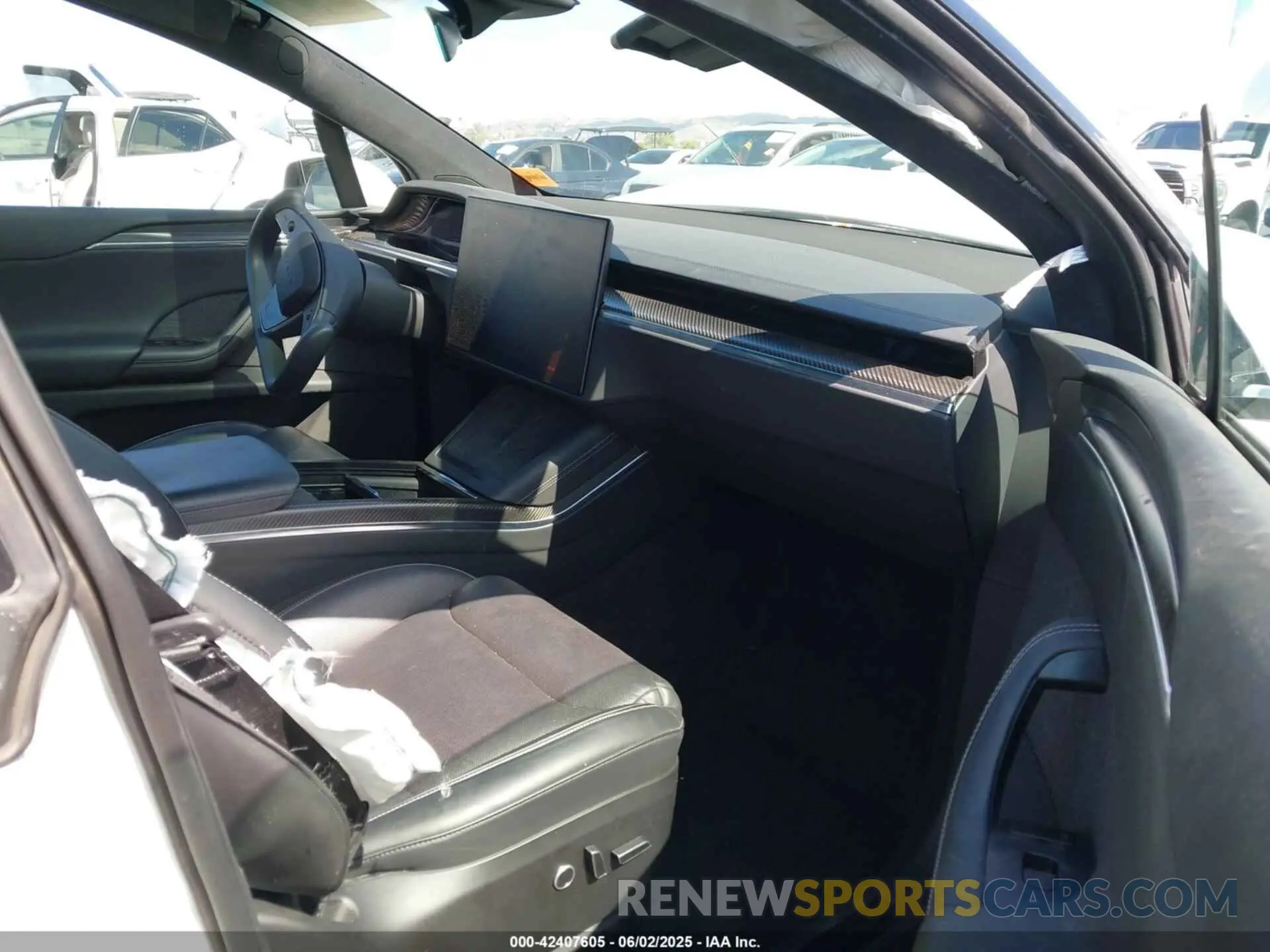 5 Photograph of a damaged car 7SAXCBE66NF351490 TESLA MODEL X 2022