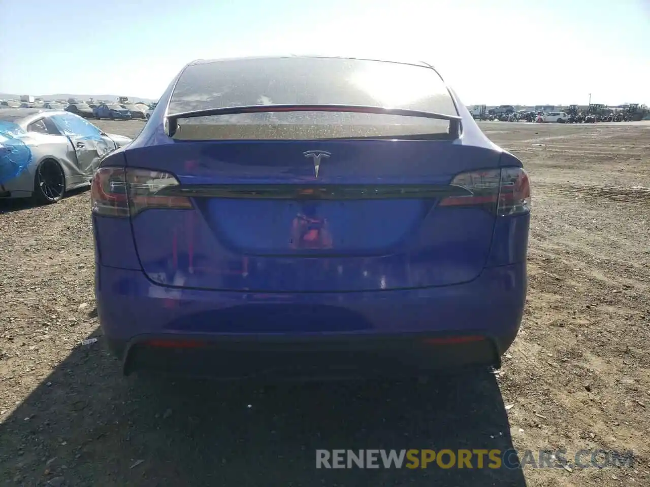 6 Photograph of a damaged car 7SAXCBE67NF331653 TESLA MODEL X 2022