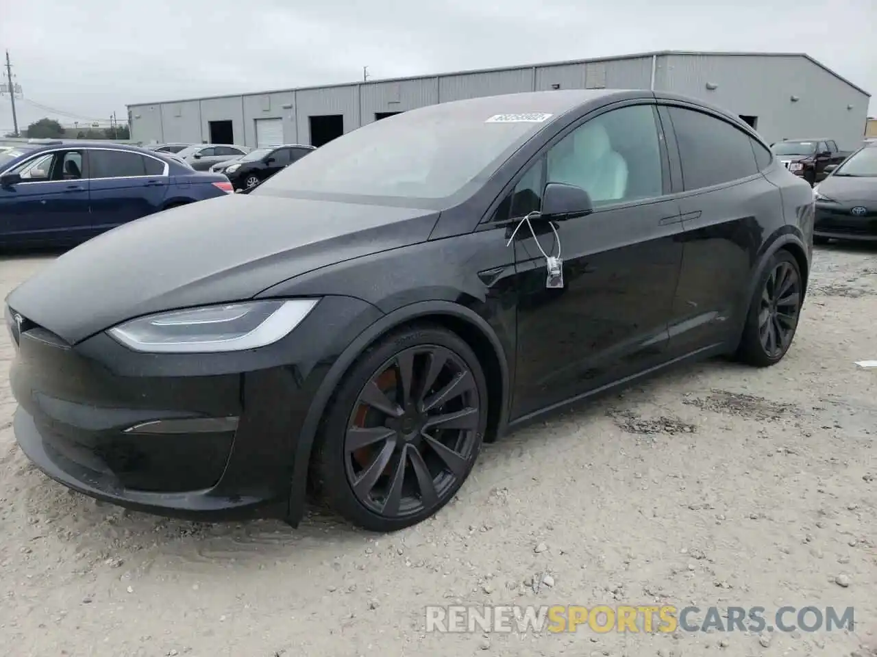 1 Photograph of a damaged car 7SAXCBE69NF332870 TESLA MODEL X 2022