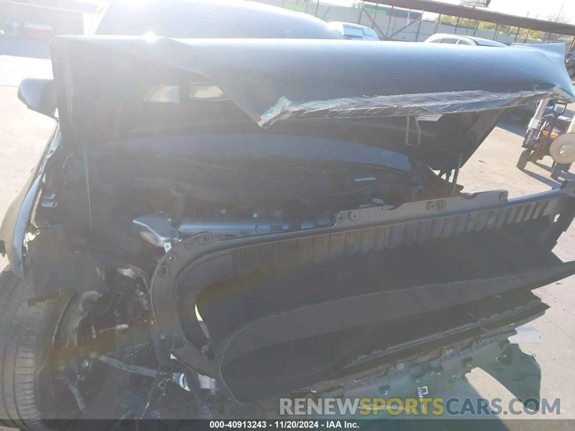10 Photograph of a damaged car 7SAXCBE69NF332951 TESLA MODEL X 2022