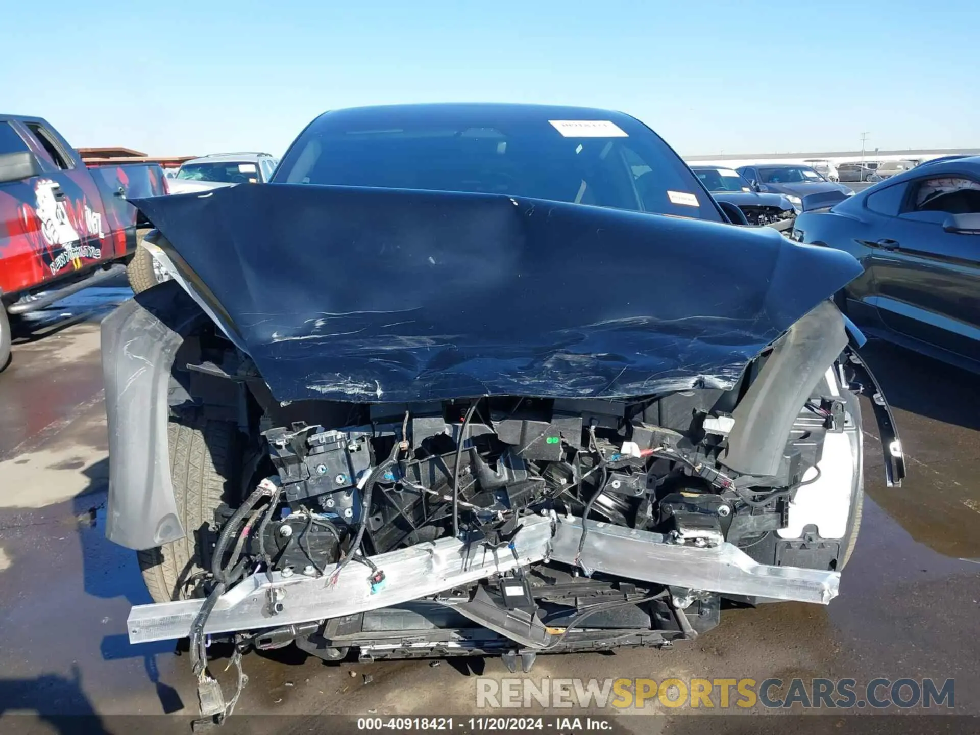 12 Photograph of a damaged car 7SAXCBE69NF349507 TESLA MODEL X 2022