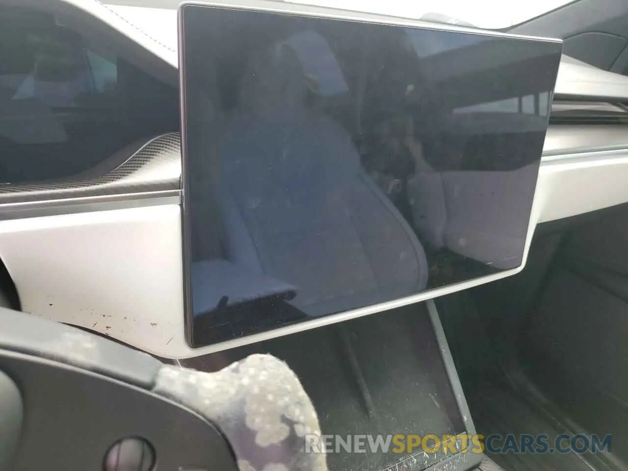 9 Photograph of a damaged car 7SAXCBE69NF354853 TESLA MODEL X 2022
