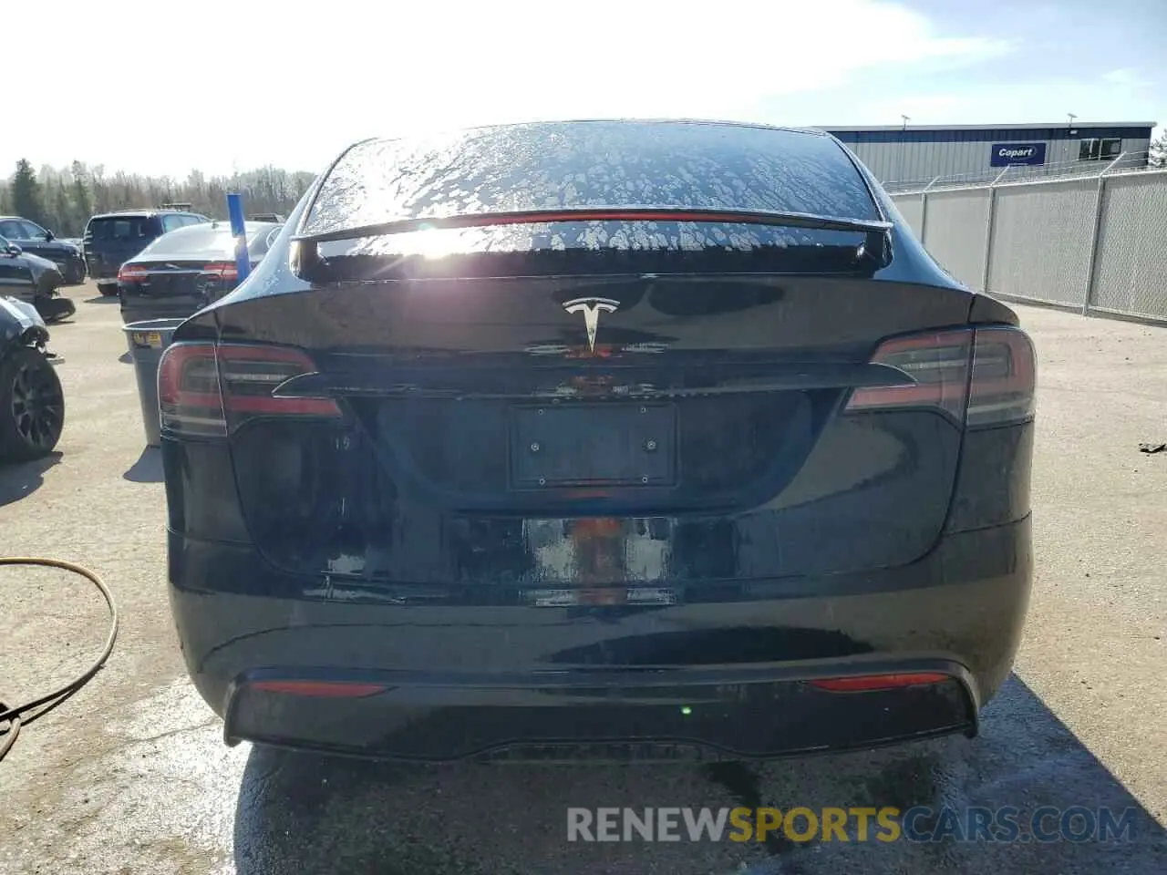 6 Photograph of a damaged car 7SAXCDE51NF346197 TESLA MODEL X 2022