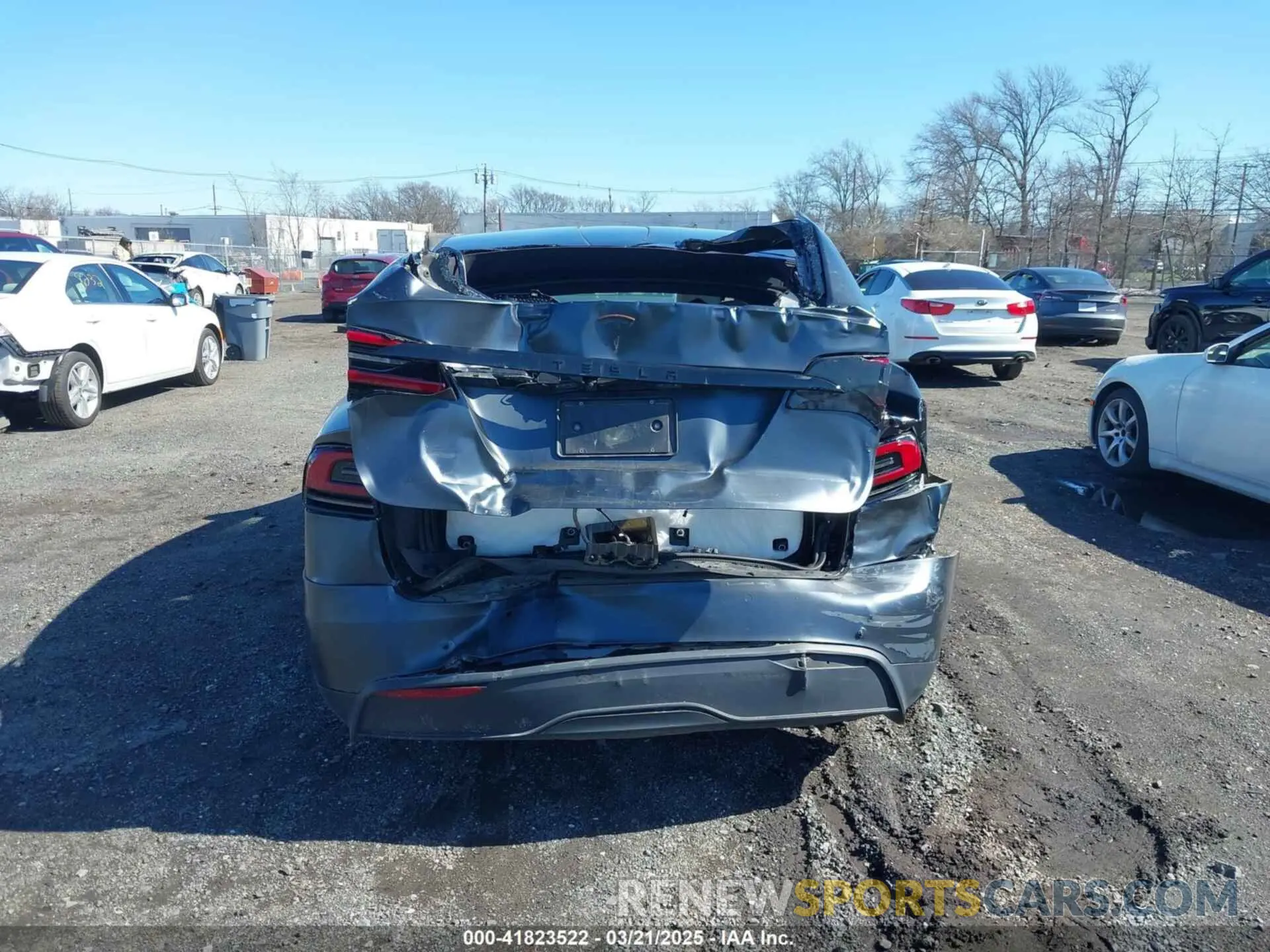 15 Photograph of a damaged car 7SAXCDE52NF345835 TESLA MODEL X 2022