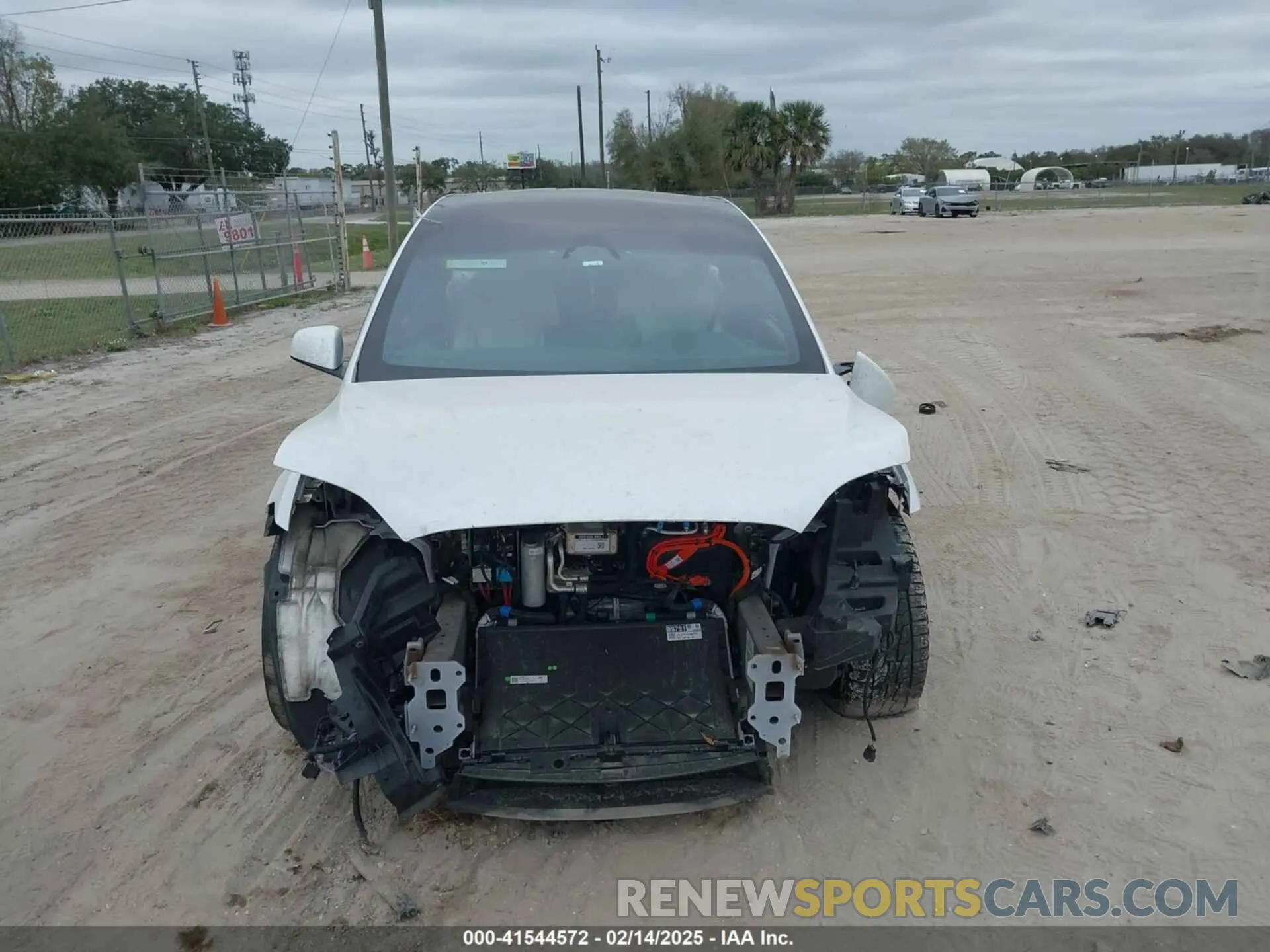 12 Photograph of a damaged car 7SAXCDE55NF360393 TESLA MODEL X 2022