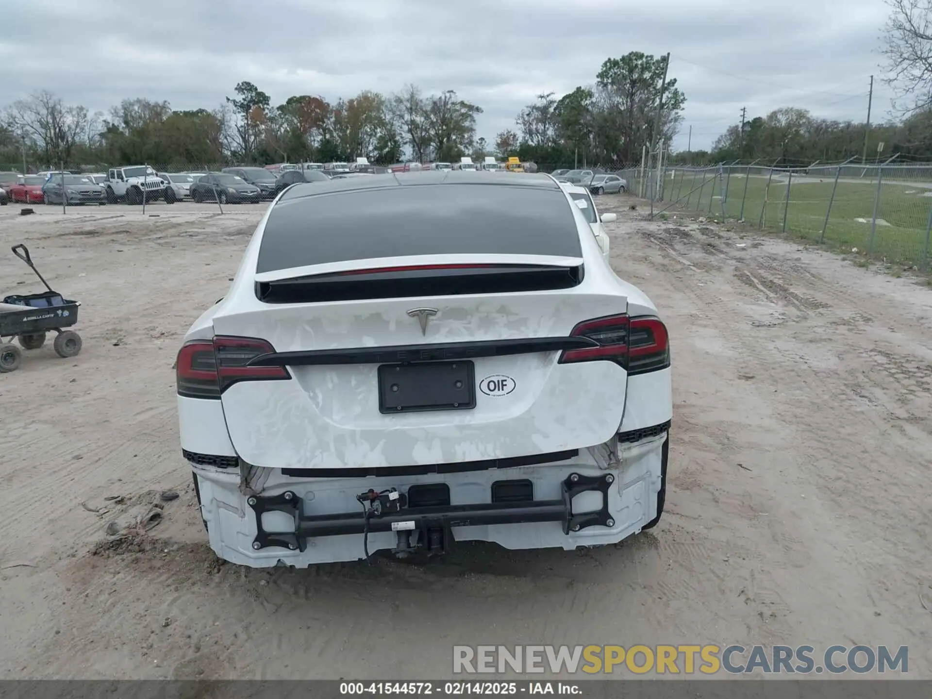 16 Photograph of a damaged car 7SAXCDE55NF360393 TESLA MODEL X 2022