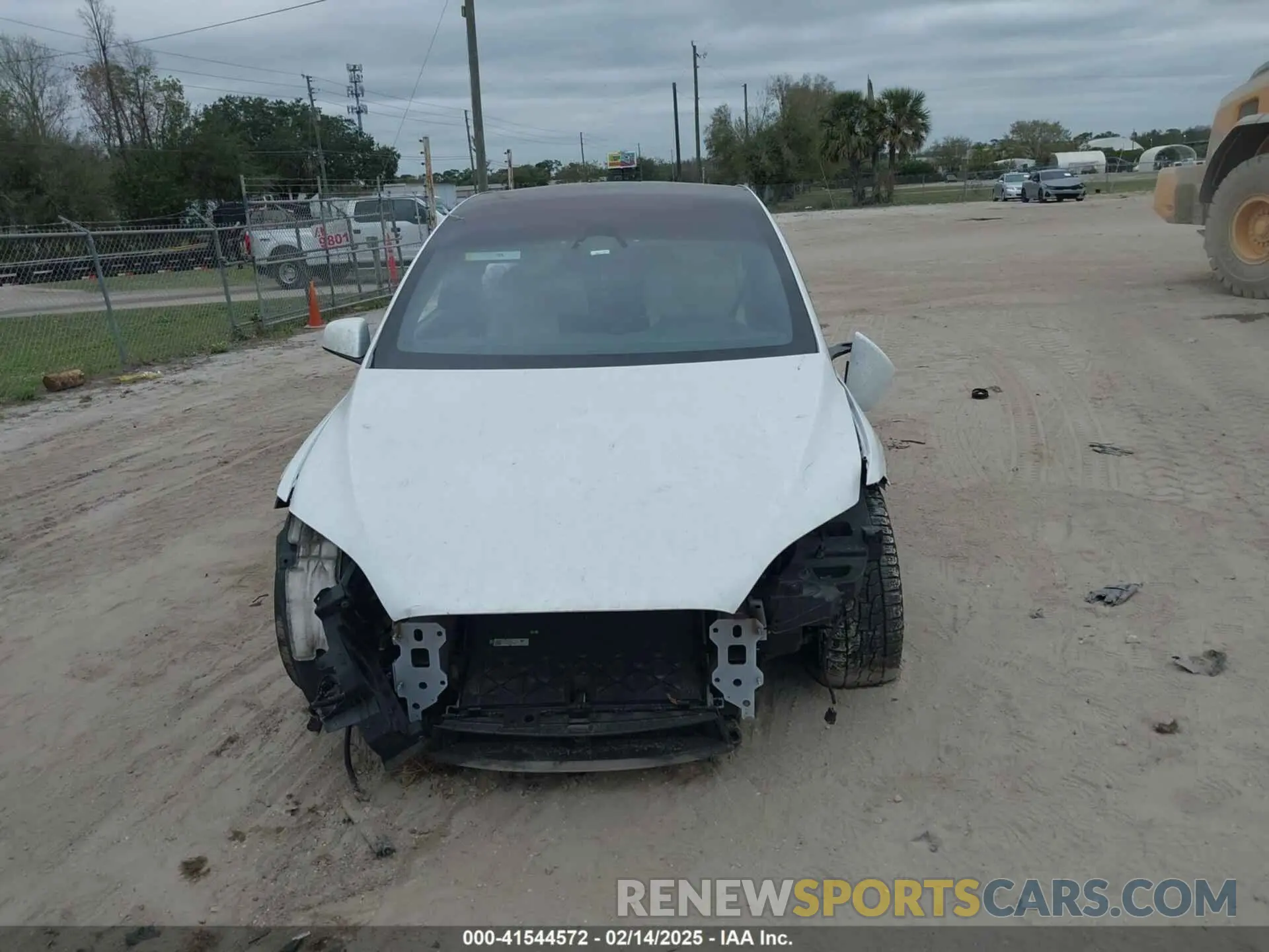 6 Photograph of a damaged car 7SAXCDE55NF360393 TESLA MODEL X 2022