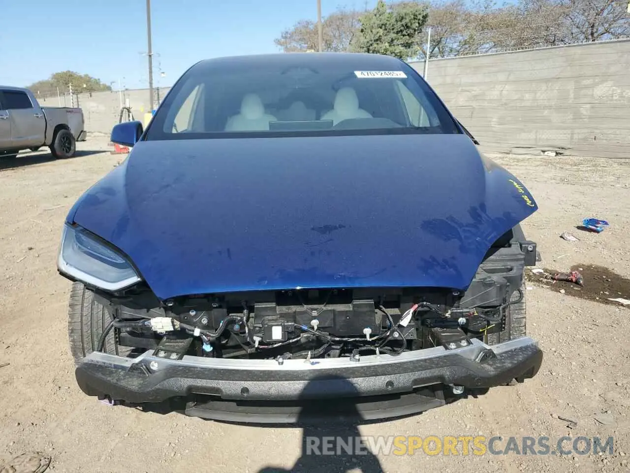 5 Photograph of a damaged car 7SAXCDE56NF337415 TESLA MODEL X 2022
