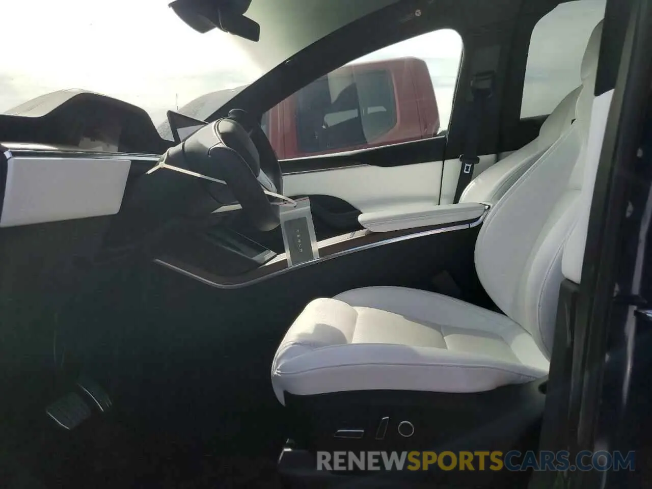 7 Photograph of a damaged car 7SAXCDE56NF337415 TESLA MODEL X 2022